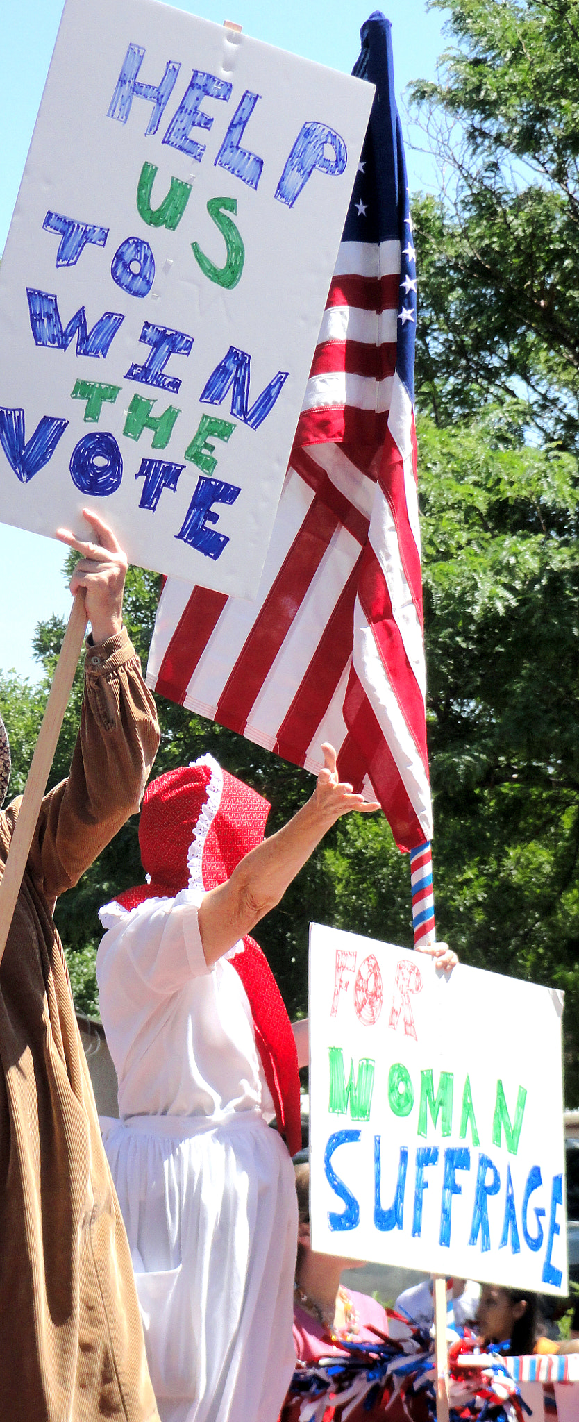 Sony Cyber-shot DSC-H55 sample photo. Women suffrage demonstration. photography