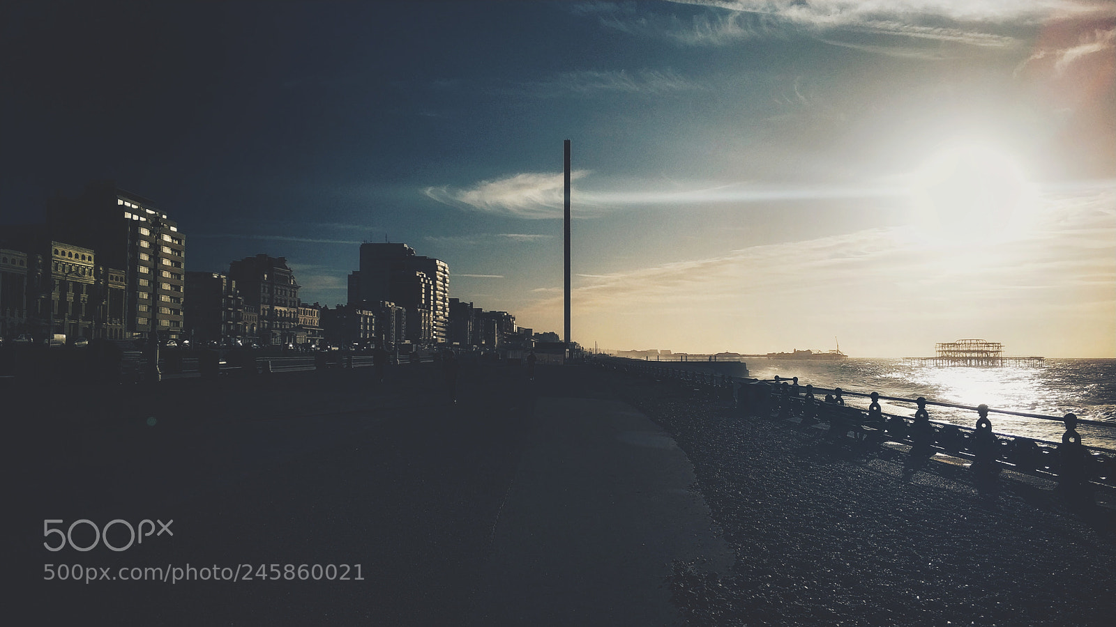 Xiaomi MI6 sample photo. Brighton morning photography