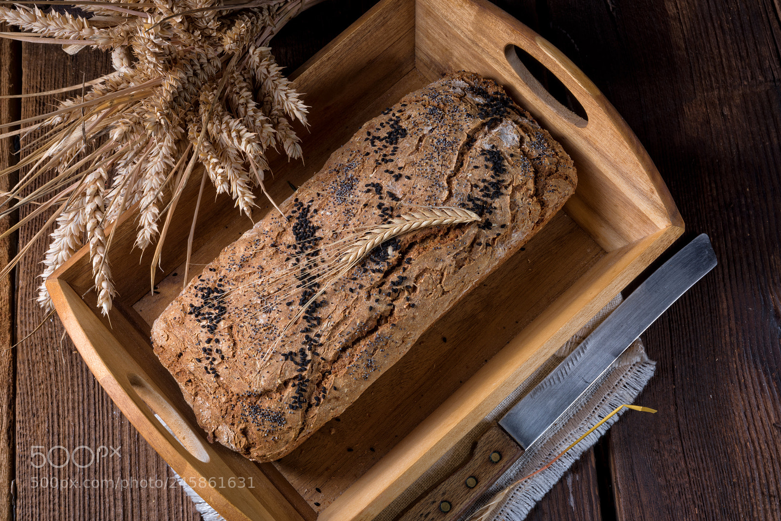 Nikon D810 sample photo. Tasty homemade bread photography