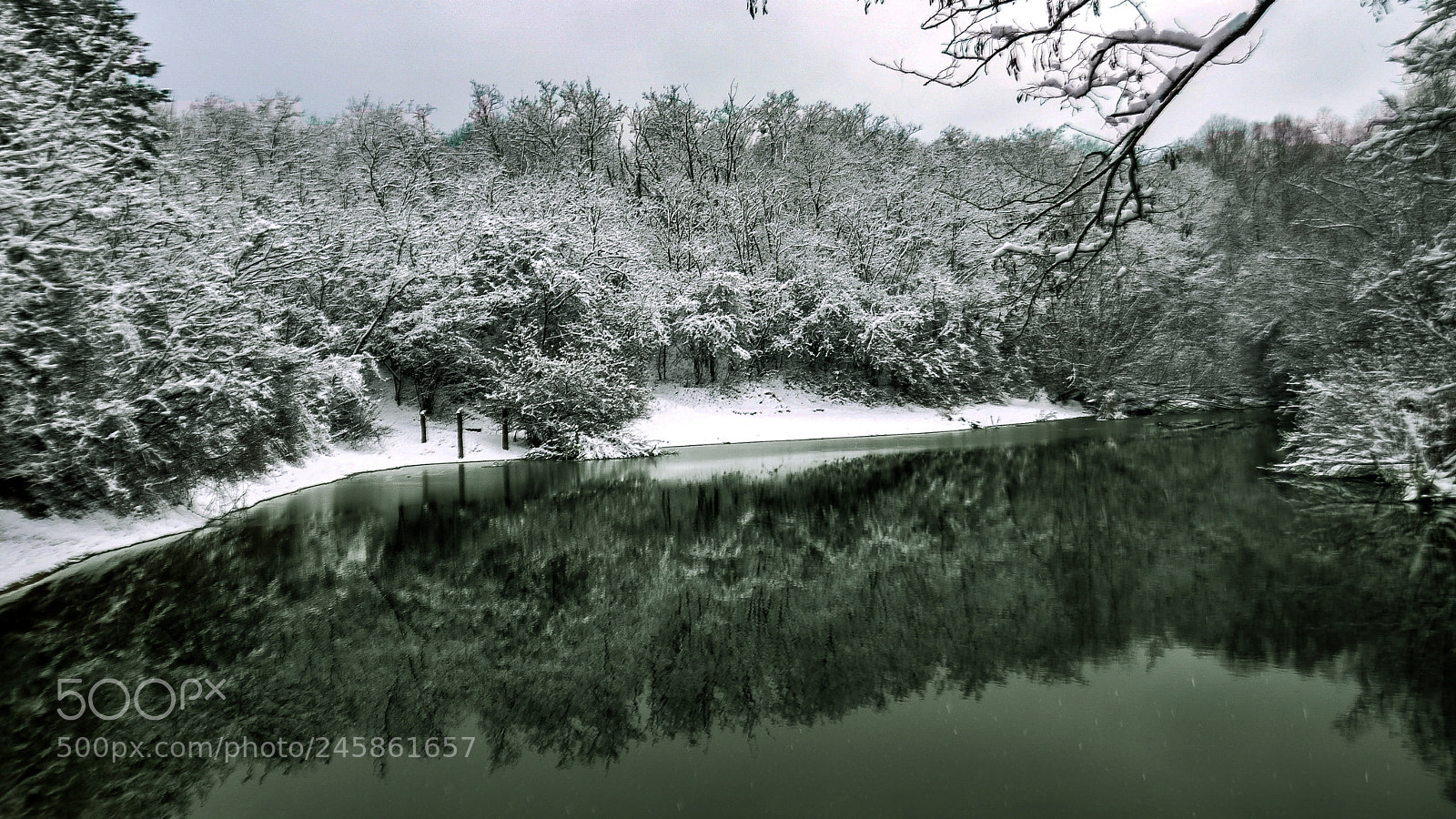 Nikon D90 sample photo. Winter landscape photography