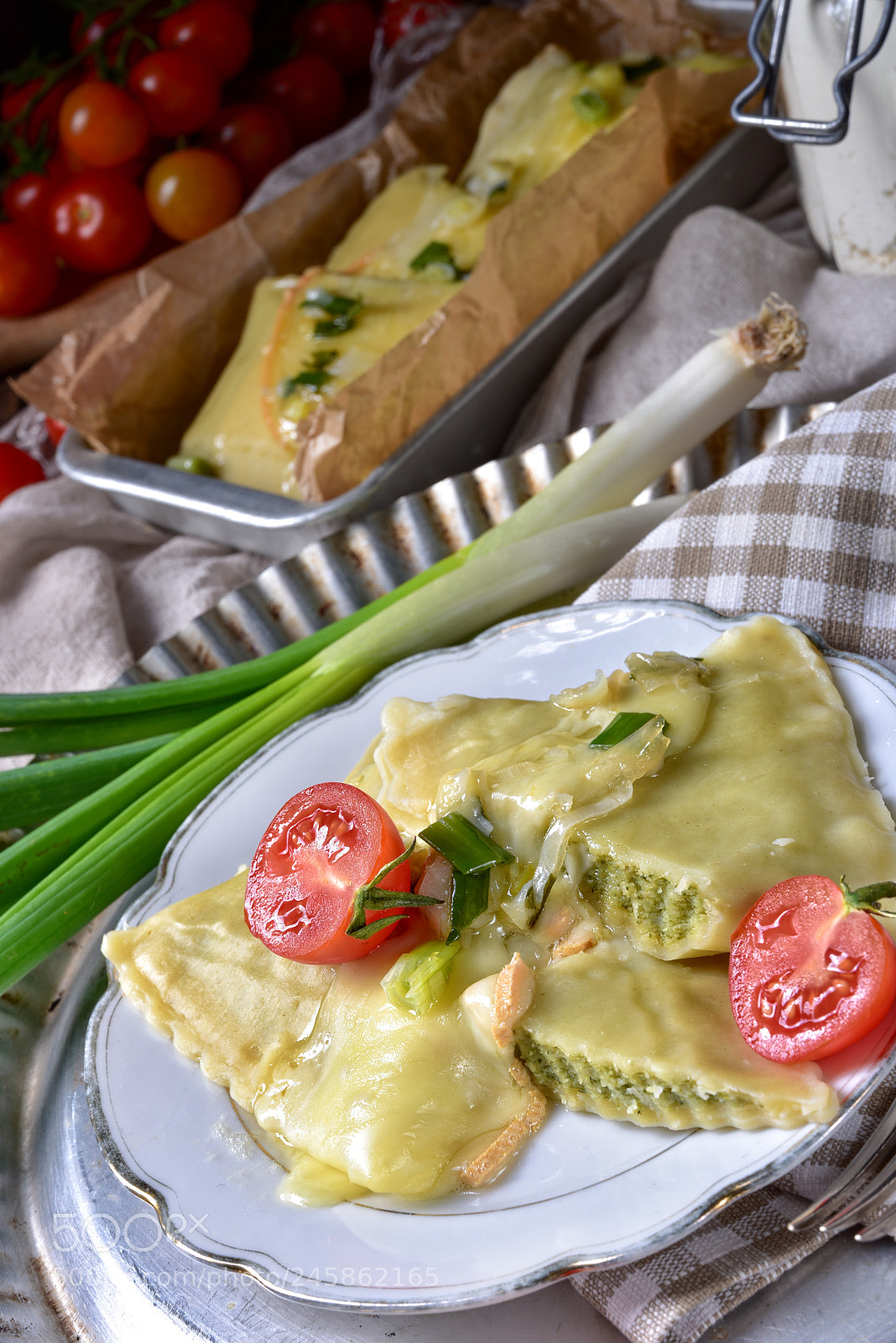 Nikon D810 sample photo. Swabian ravioli gratinated with photography