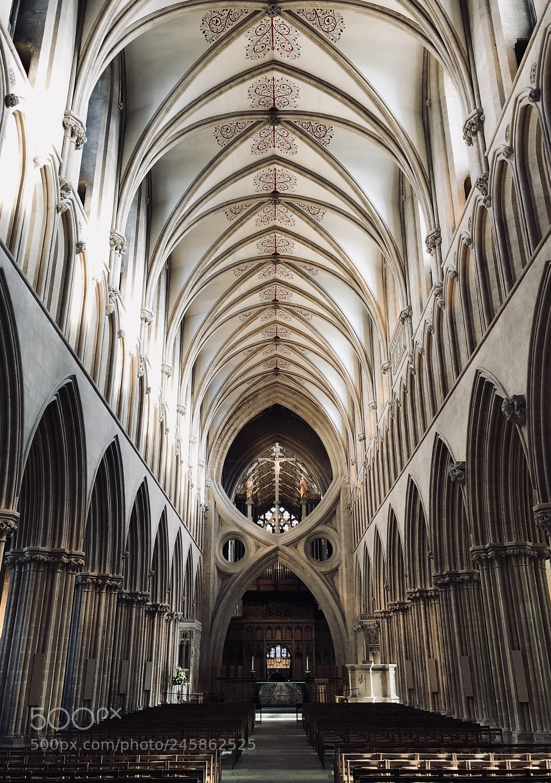 Apple iPhone X sample photo. Wells cathedral photography