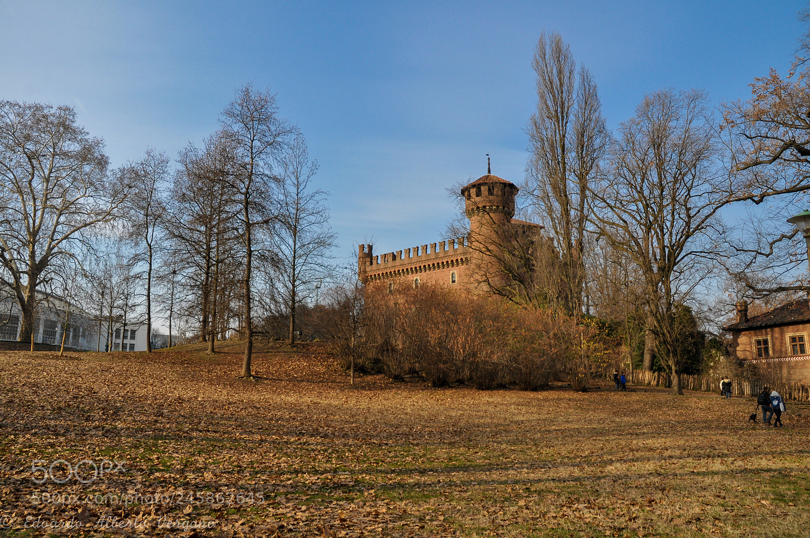 Nikon D5000 sample photo. Borgo e rocca medievali photography