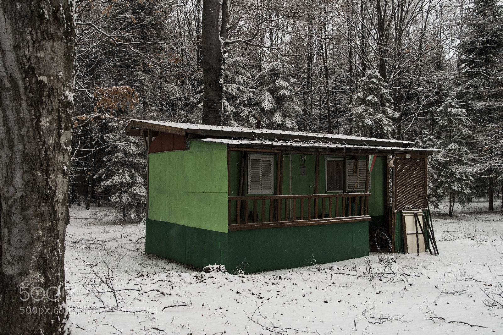 Nikon D5500 sample photo. The hut photography