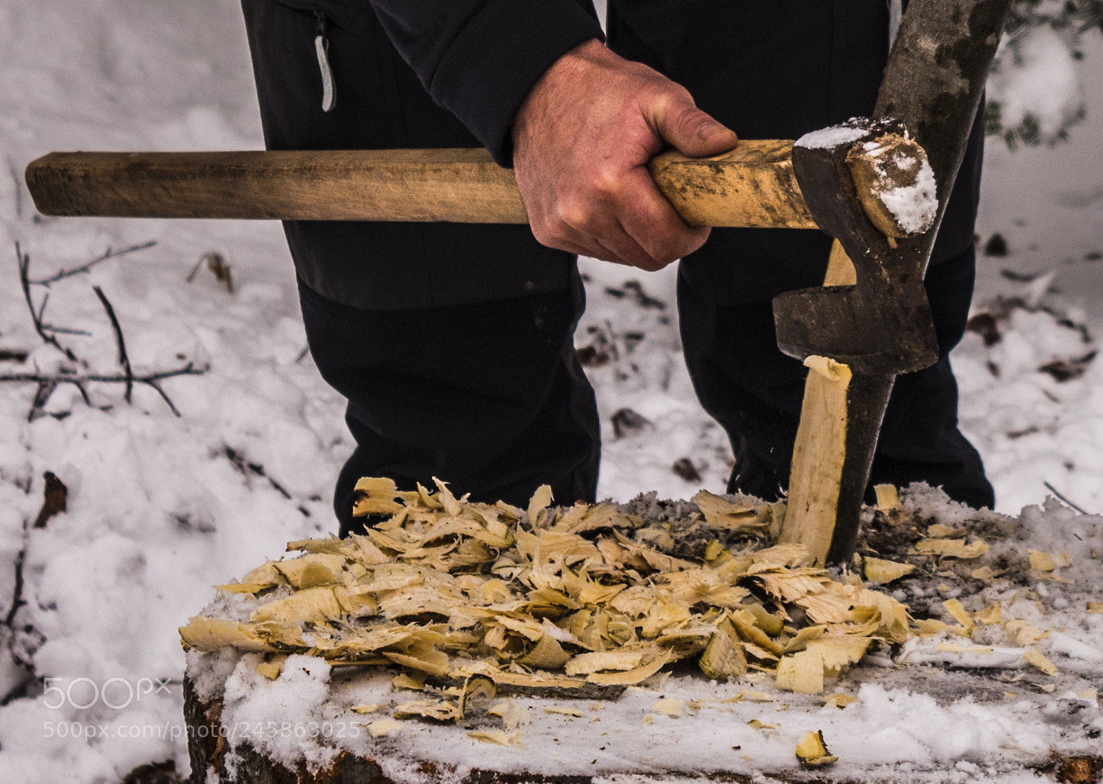 Nikon D5500 sample photo. The axe photography