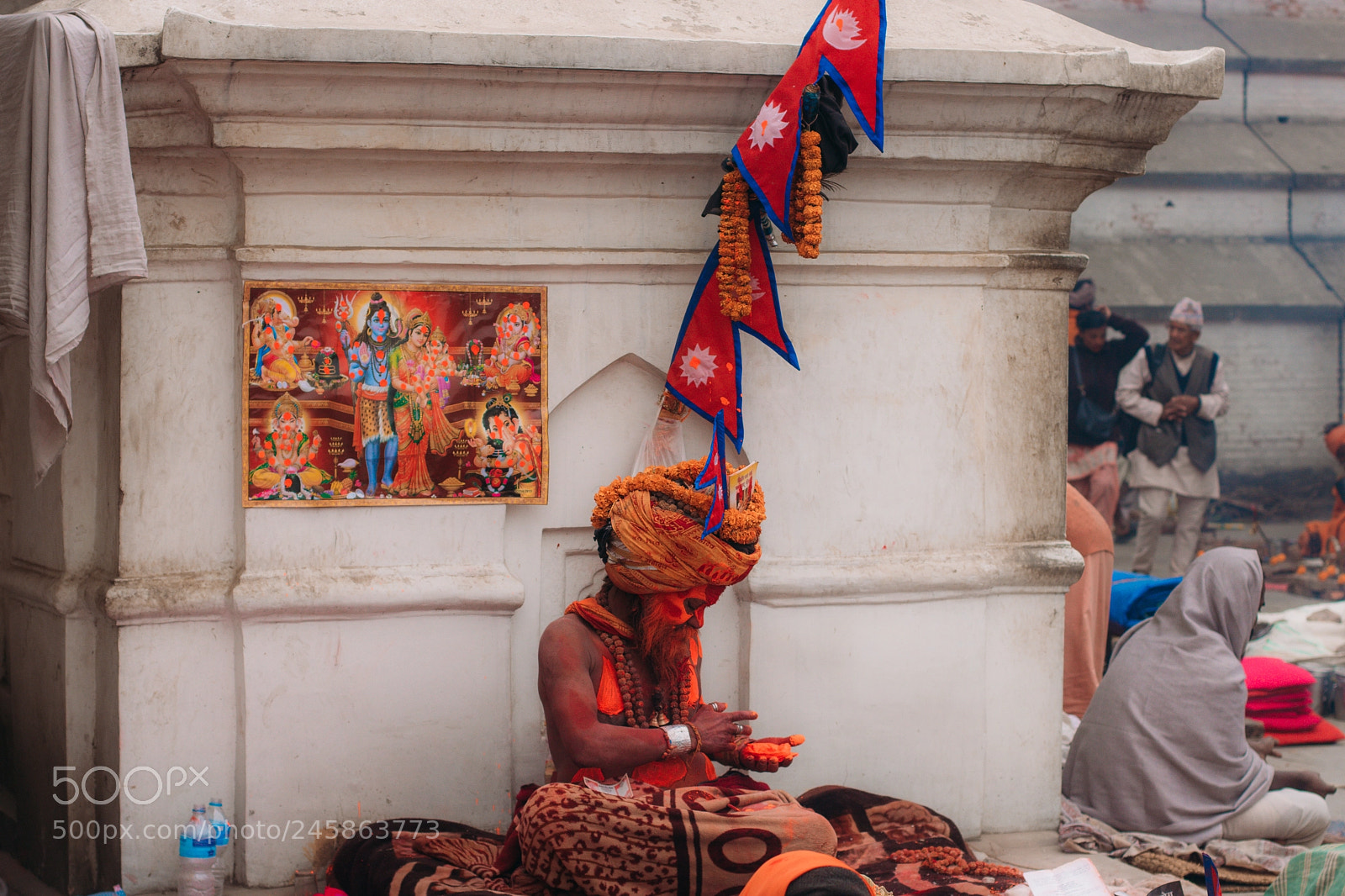 Canon EOS 750D (EOS Rebel T6i / EOS Kiss X8i) sample photo. Maha shivaratri preprations photography