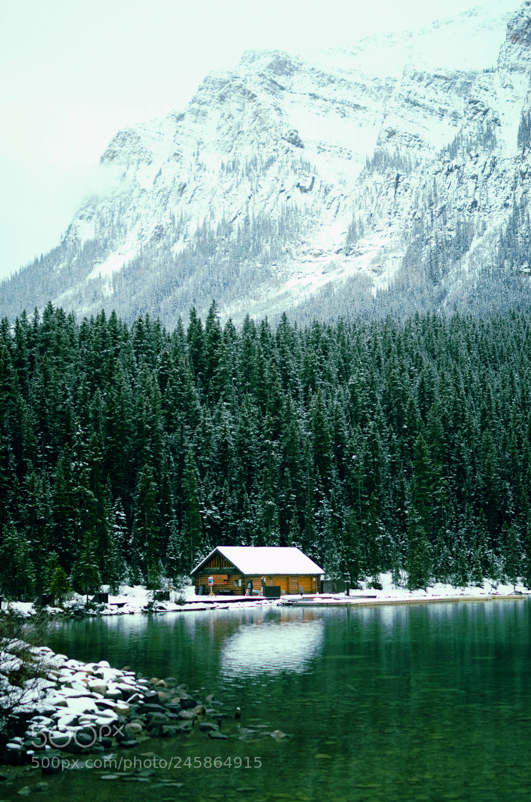 Nikon D7000 sample photo. Lake loiuse cabin photography