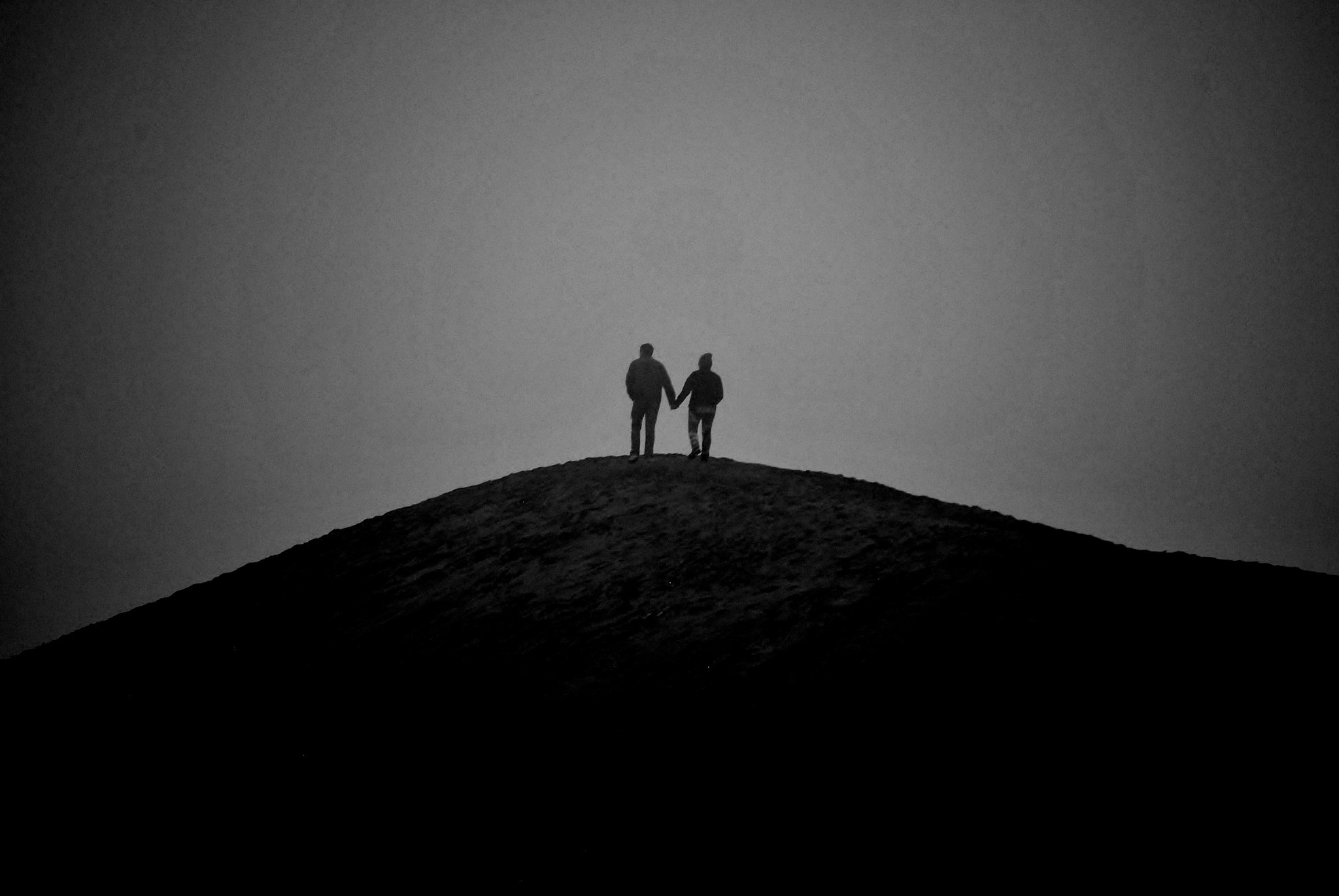 Nikon D3000 sample photo. Amor en las dunas photography