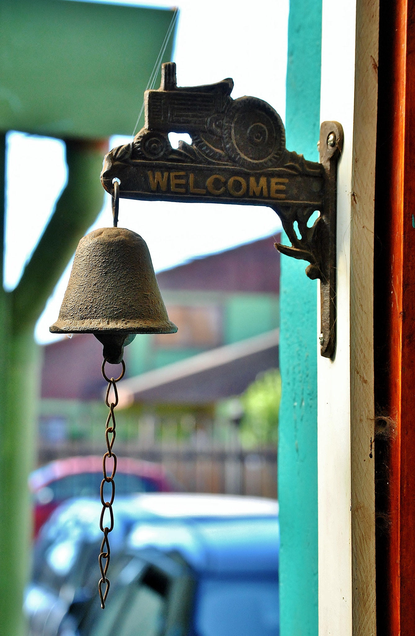 Nikon D3000 sample photo. Ring the bell photography