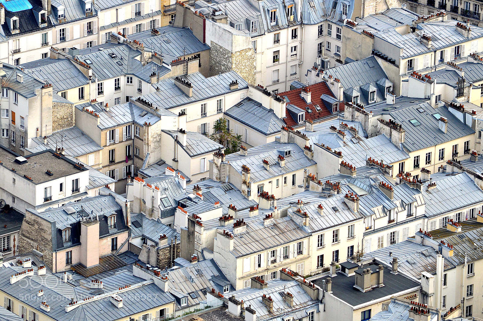 Nikon D3200 sample photo. Paris roof tops photography