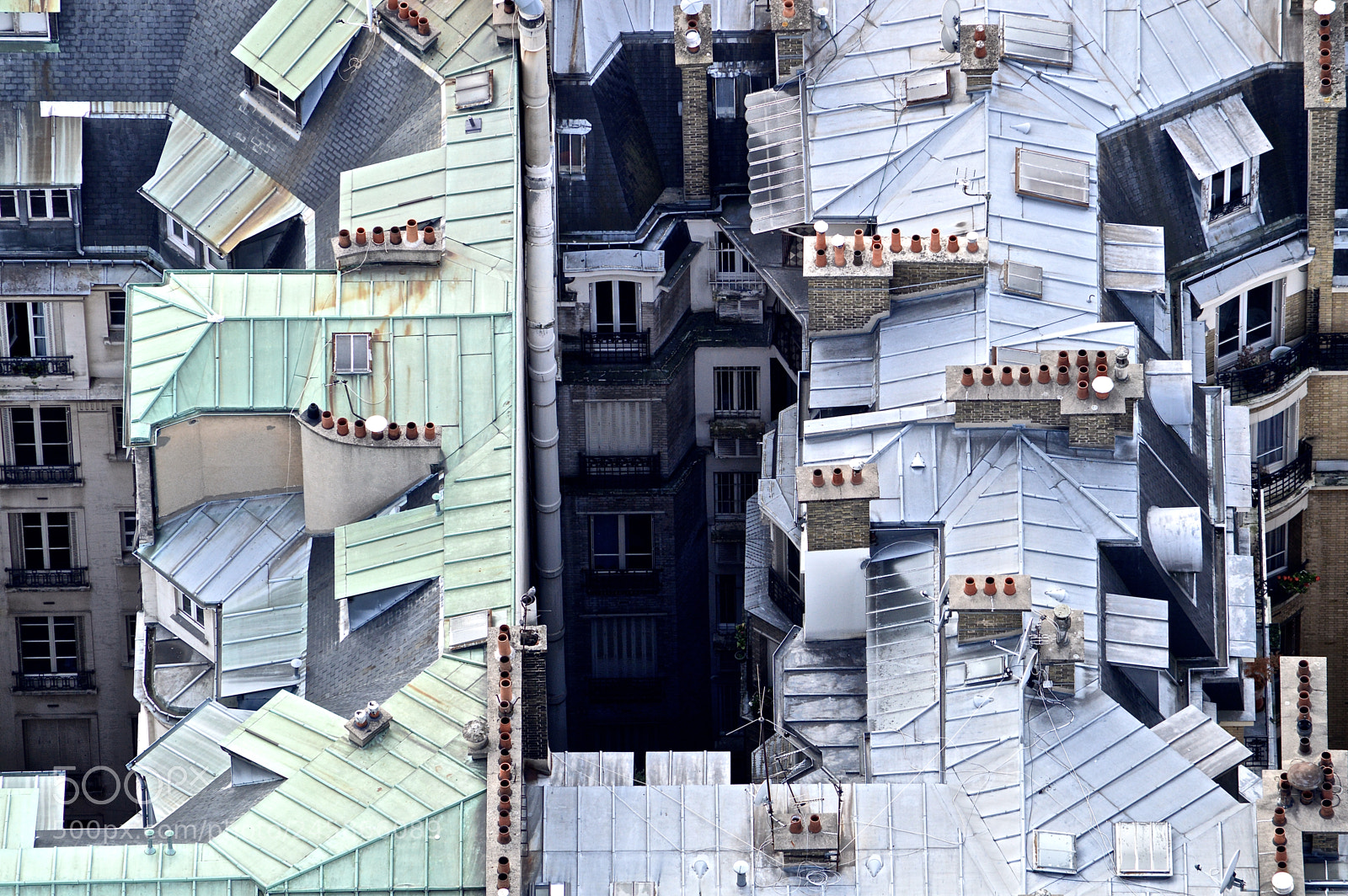 Nikon D3200 sample photo. Paris roof tops photography