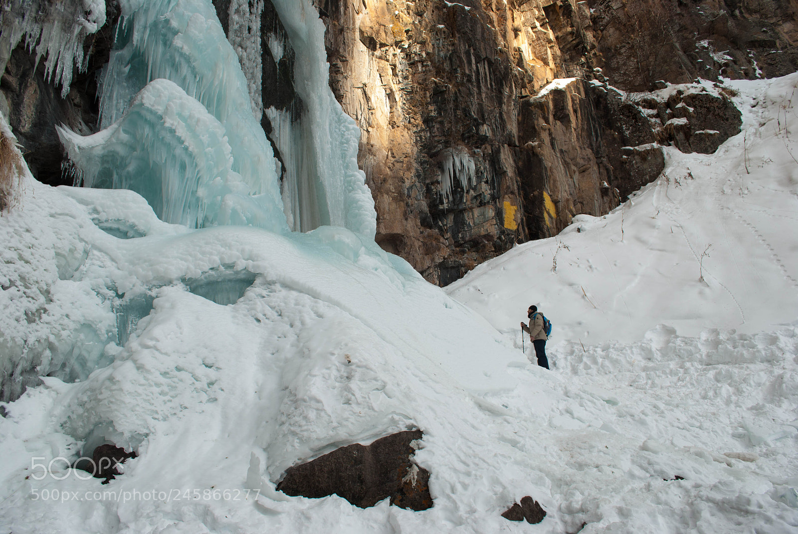 Nikon D3000 sample photo. Waterfall photography