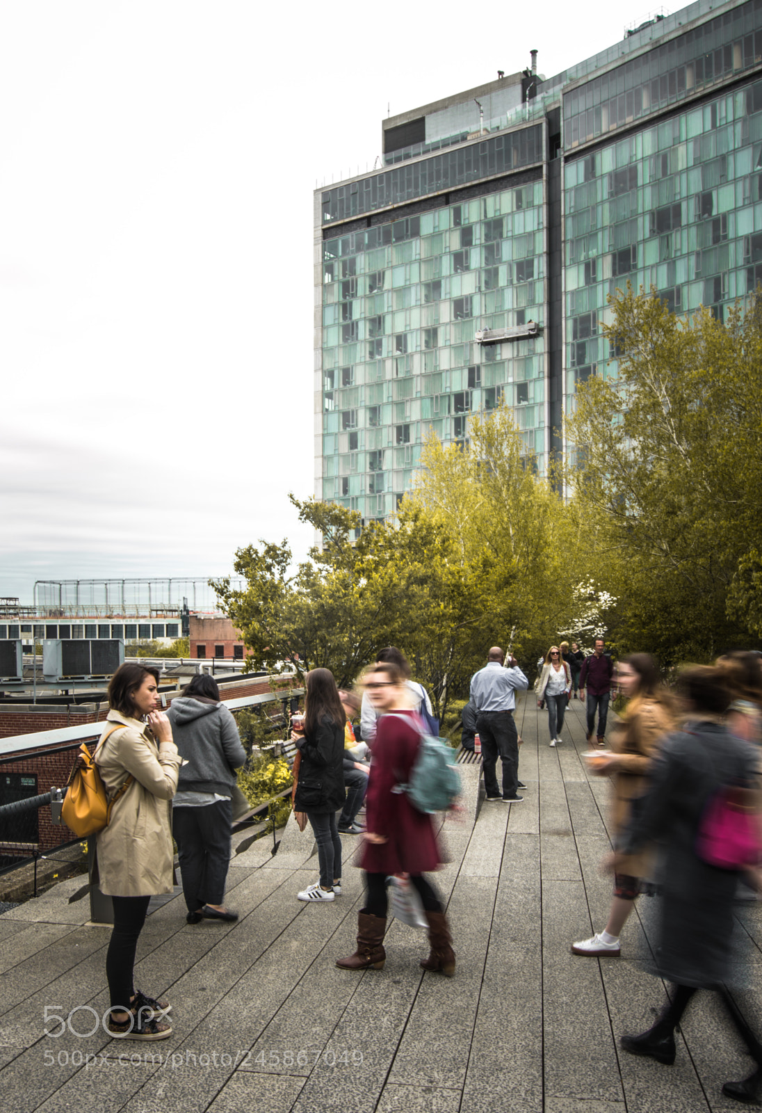 Nikon D3200 sample photo. The high line movement photography