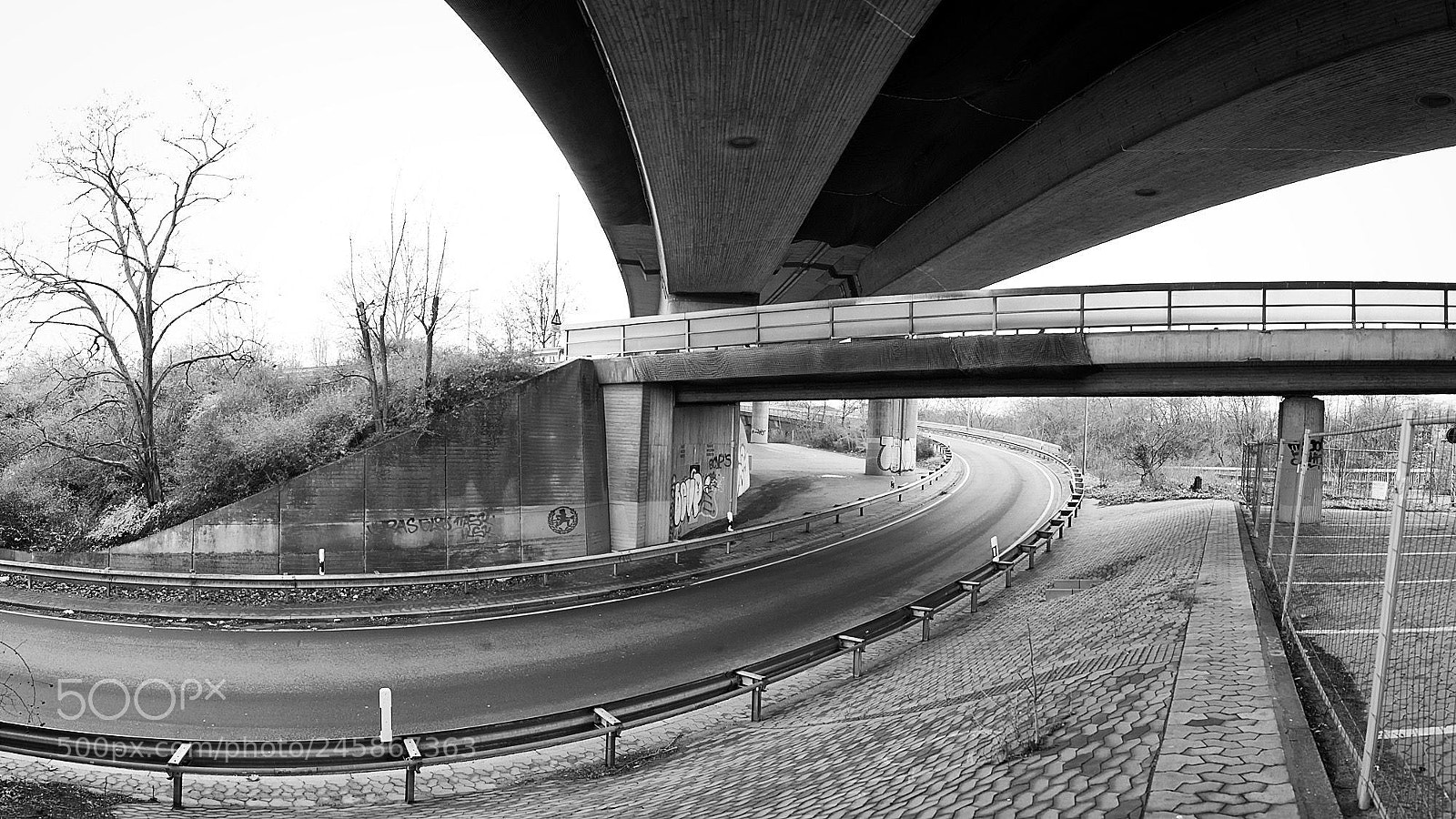 Nikon D3 sample photo. Hochstraße nord photography