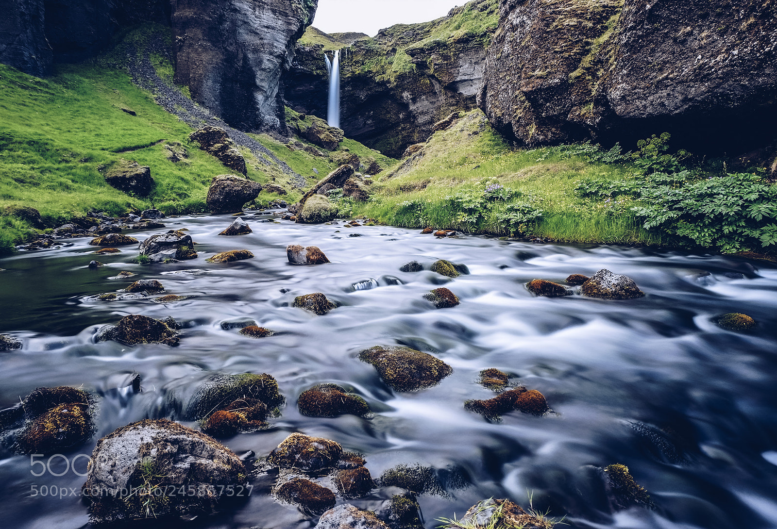 Fujifilm X-E1 sample photo. Kvernufoss photography