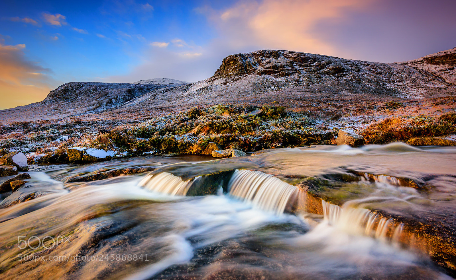 Nikon D810 sample photo. Sunrise in the mournes photography