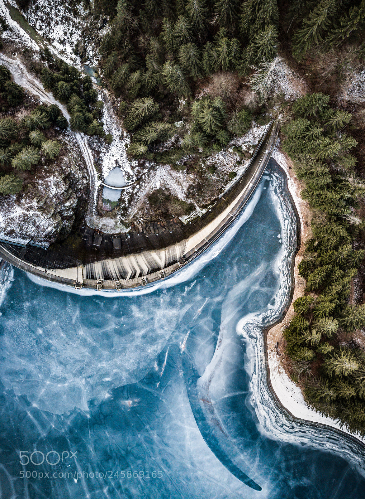 DJI FC220 sample photo. Hirzmannsperre photography