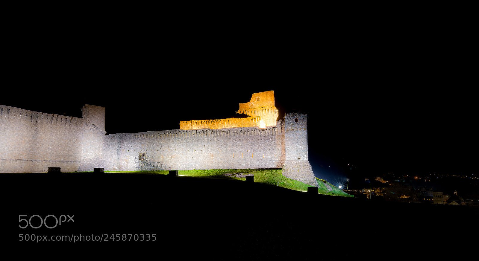 Nikon D7200 sample photo. Rocca di assisi photography