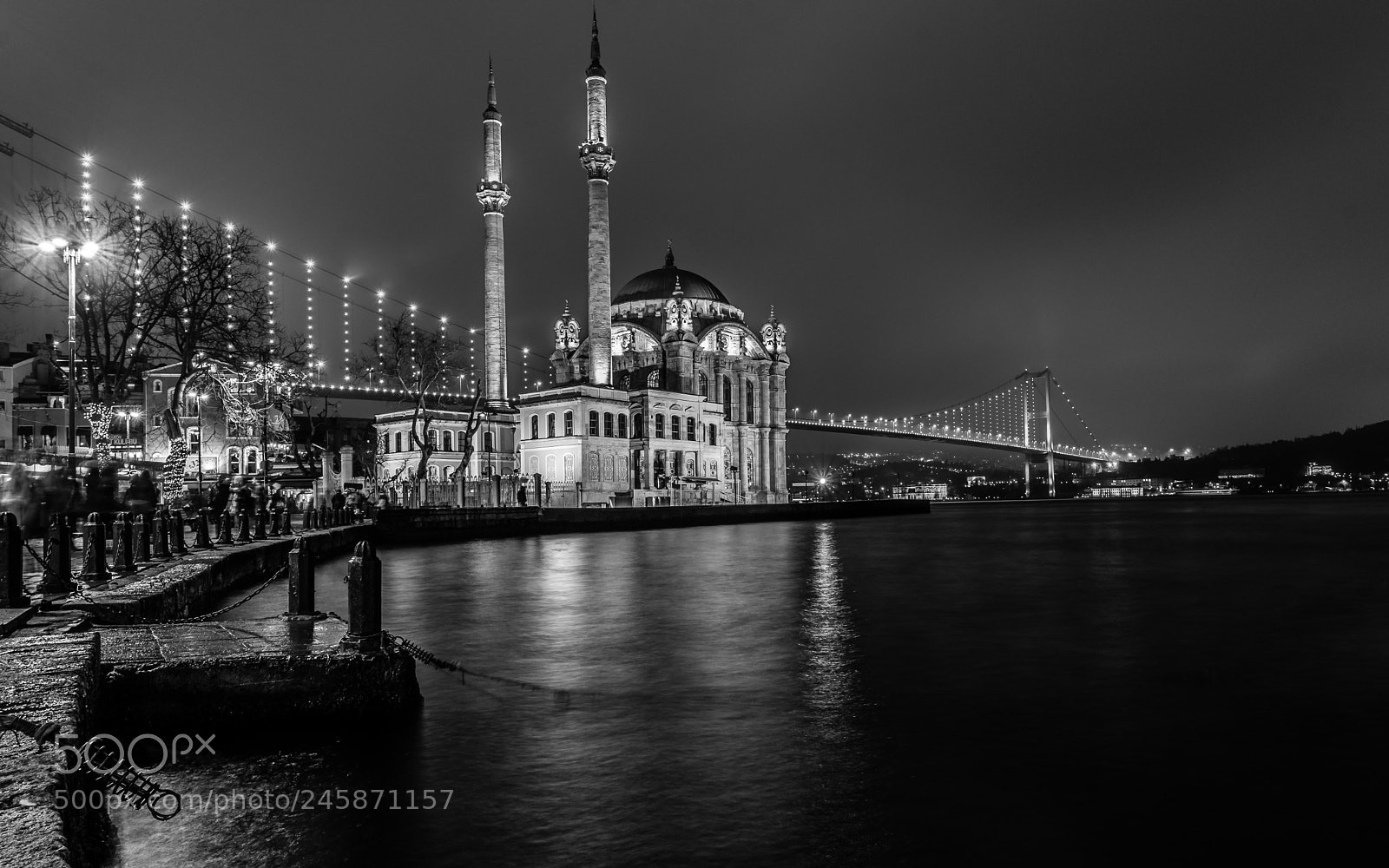 Nikon D5500 sample photo. Istanbul at night photography