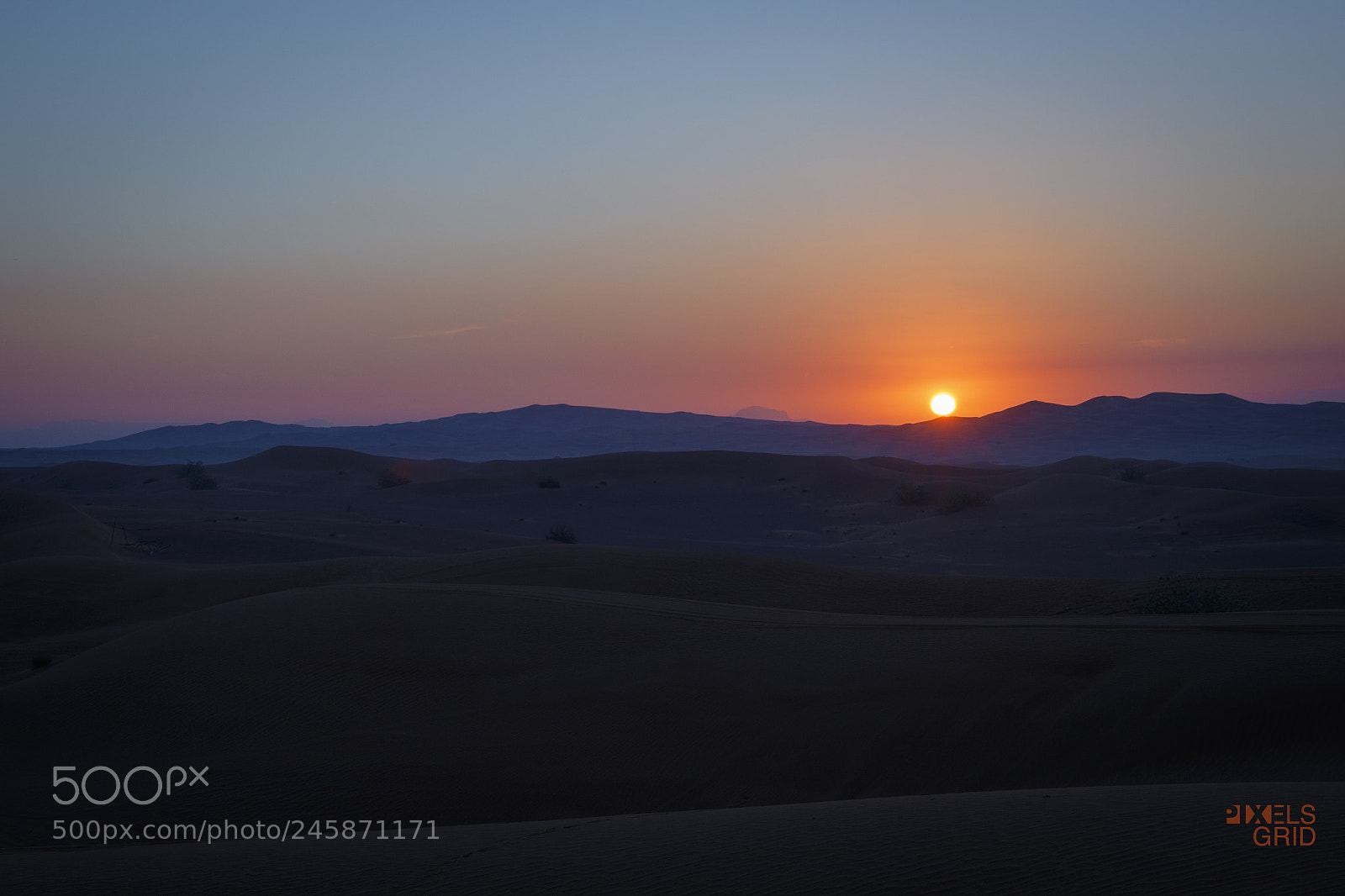 Canon EOS 7D Mark II sample photo. Sunrise in the desert photography