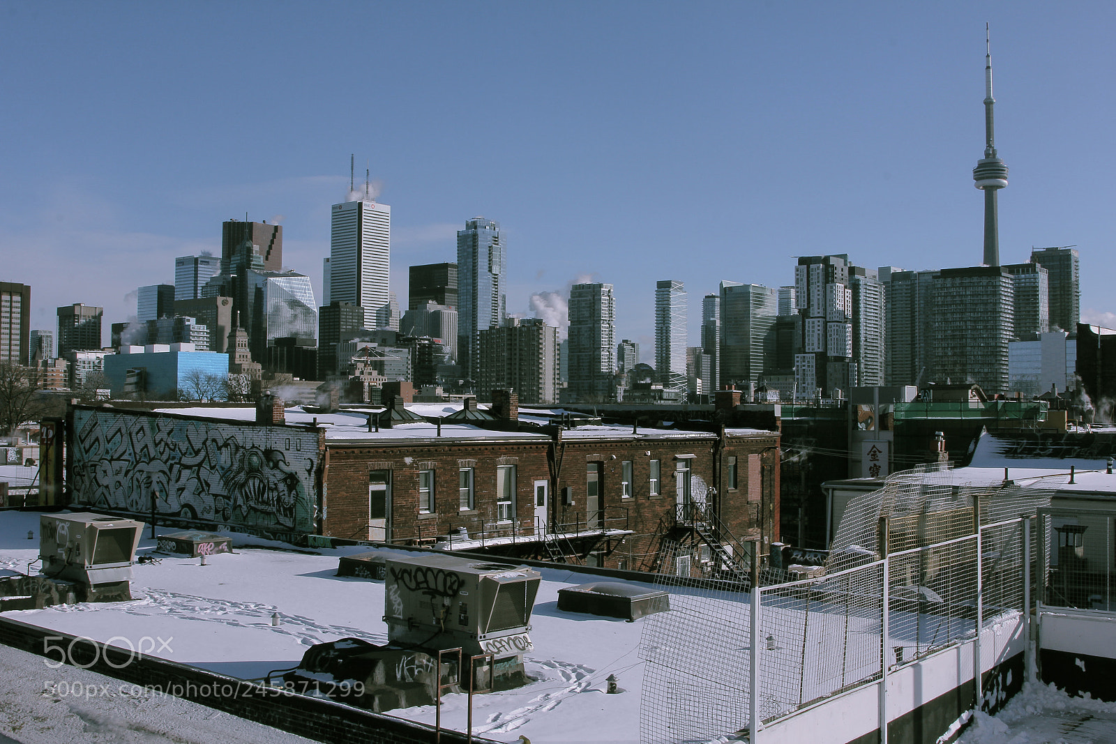 Canon EOS 60D sample photo. Toronto skyline photography