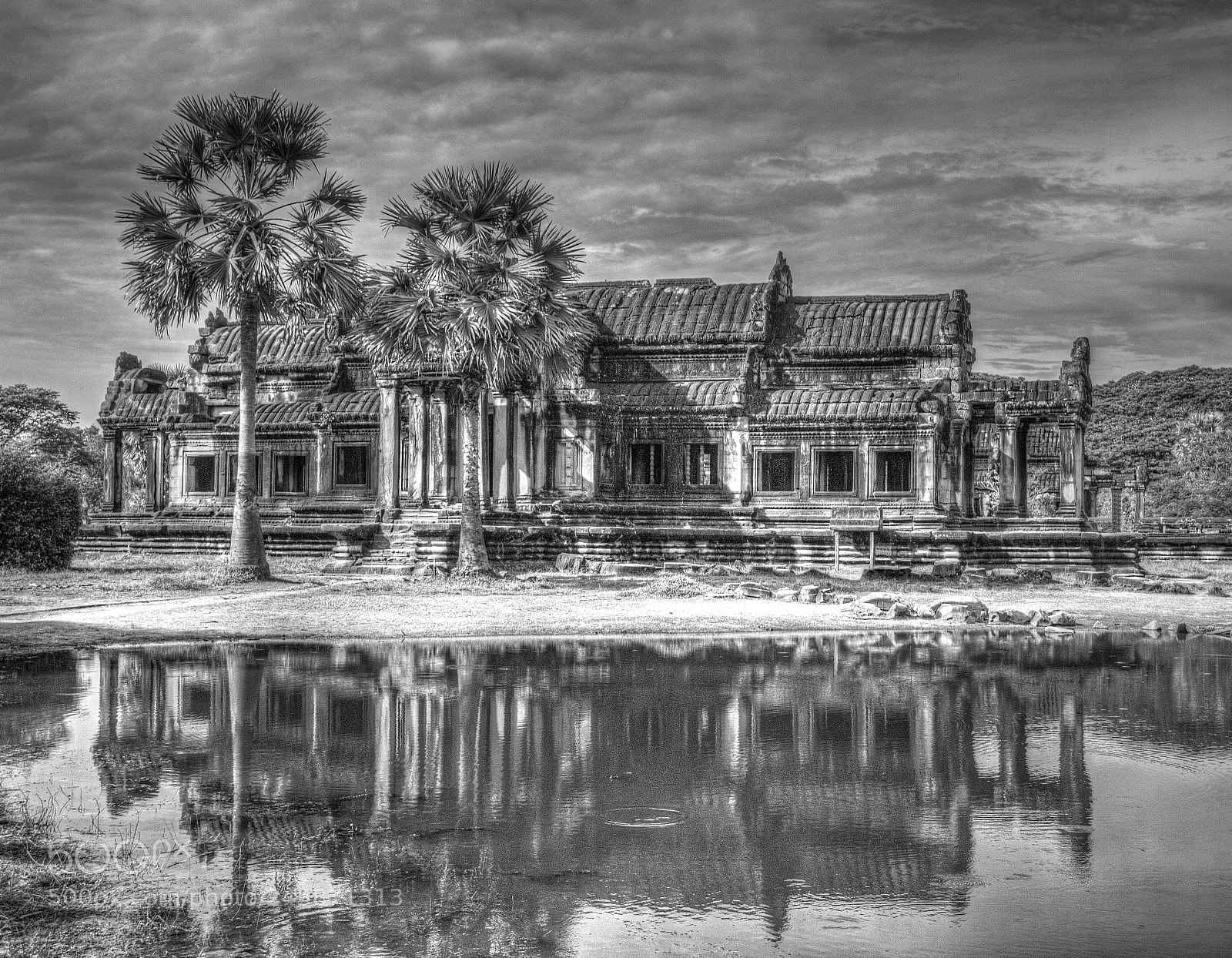 Nikon D3100 sample photo. Angkor wat small building photography