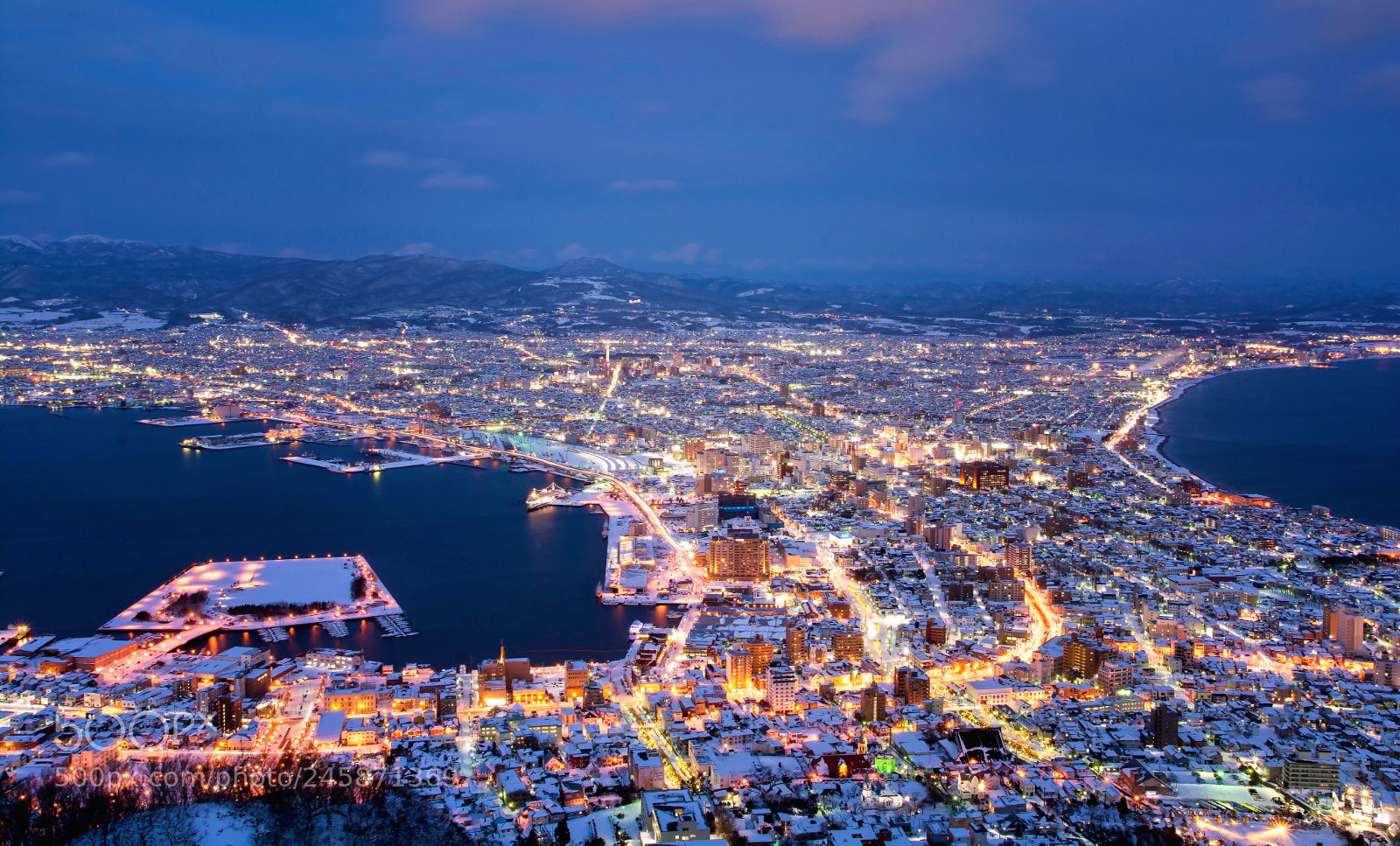 Nikon D7100 sample photo. 函馆夜景！ photography