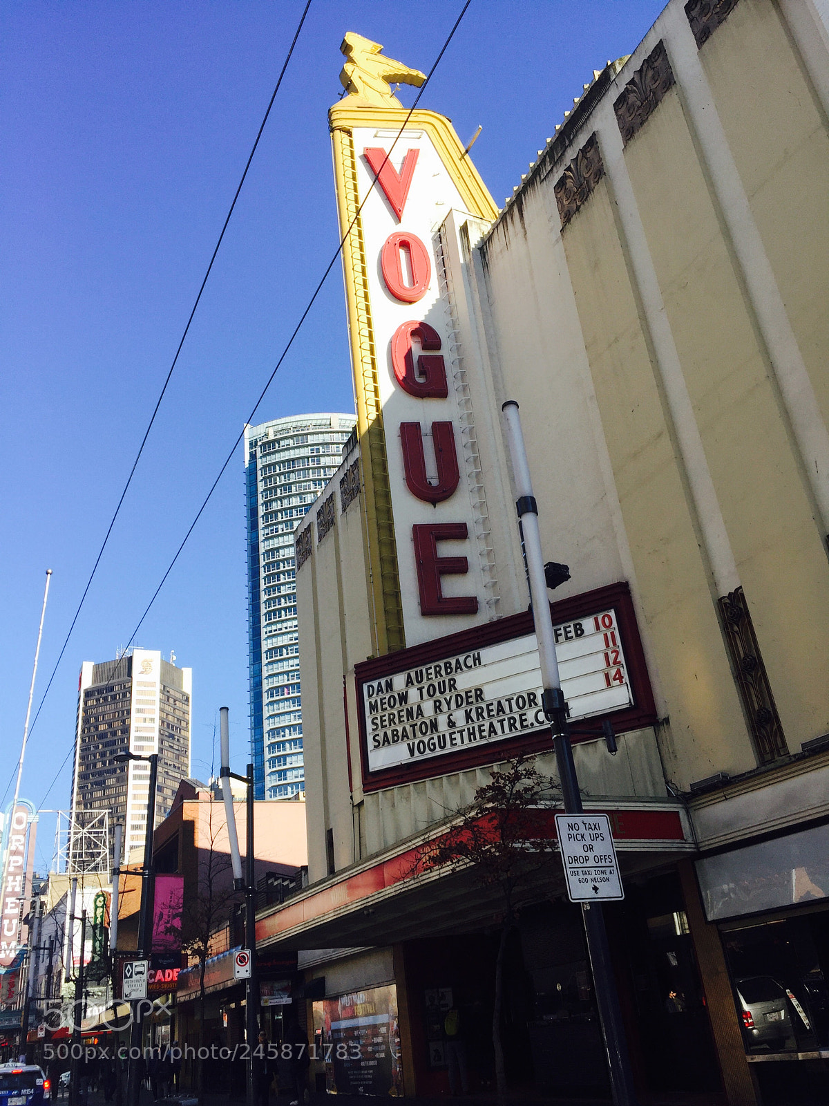 Apple iPhone 6 sample photo. Granville street  vancouver photography