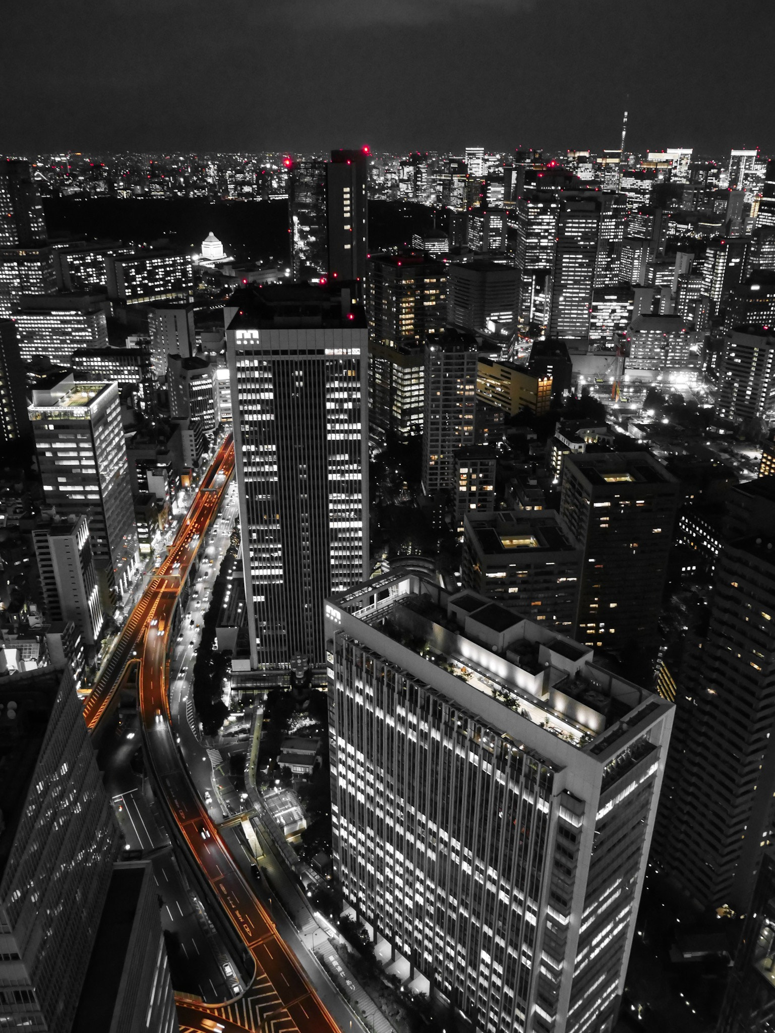 Panasonic Lumix DMC-GX85 (Lumix DMC-GX80 / Lumix DMC-GX7 Mark II) sample photo. Golden-black tokyo photography
