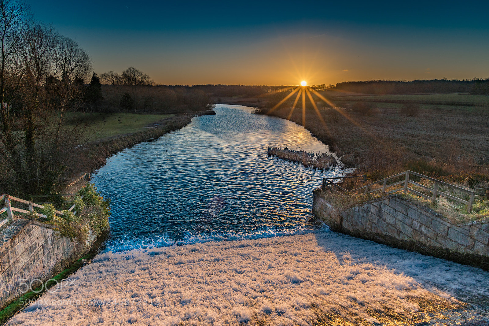 Nikon D850 sample photo. Sunrise at clumber park photography