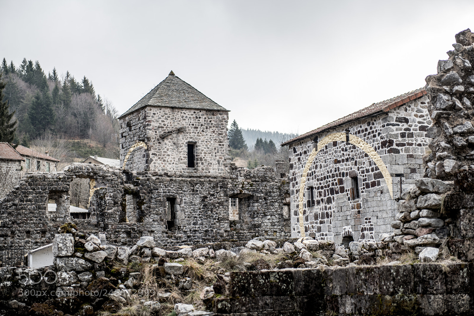 Nikon D850 sample photo. L'abbaye de mazan photography