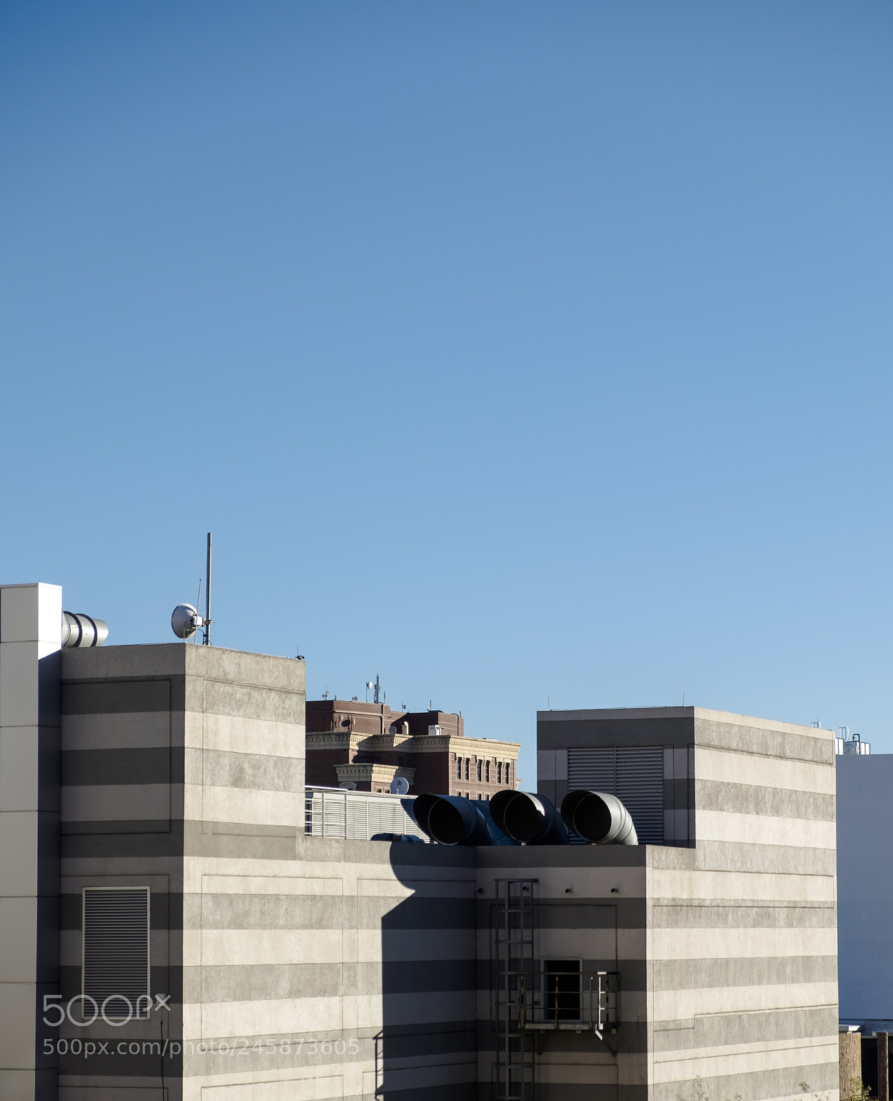 Fujifilm X-T1 sample photo. Striped buildings photography