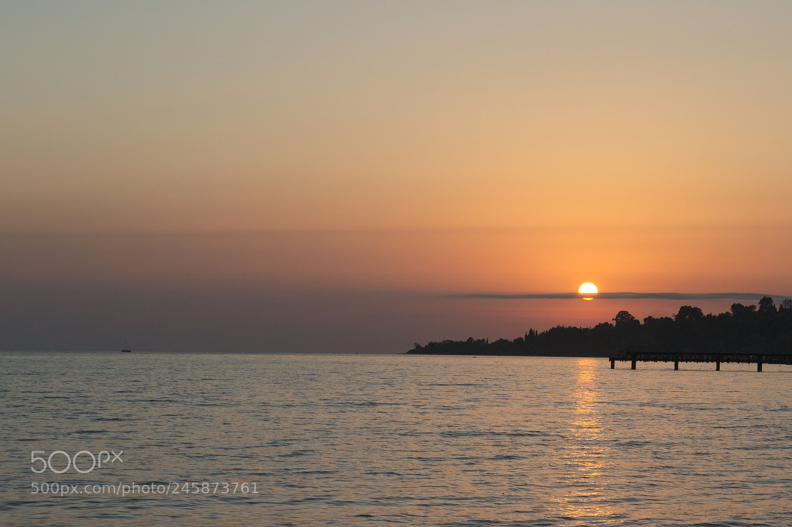 Nikon D3100 sample photo. Sea sunset photography