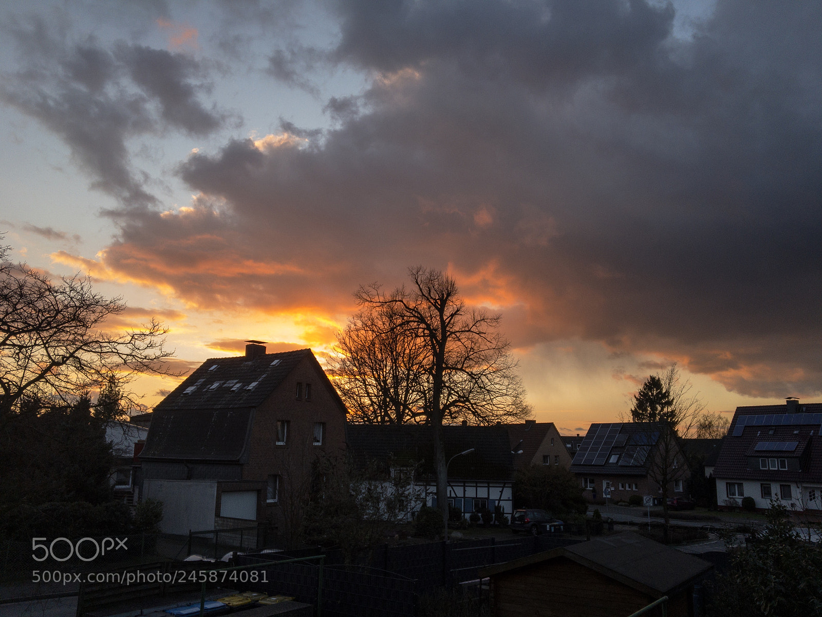 Apple iPhone 6s sample photo. Sonnenuntergang in oer-erkenschwick photography