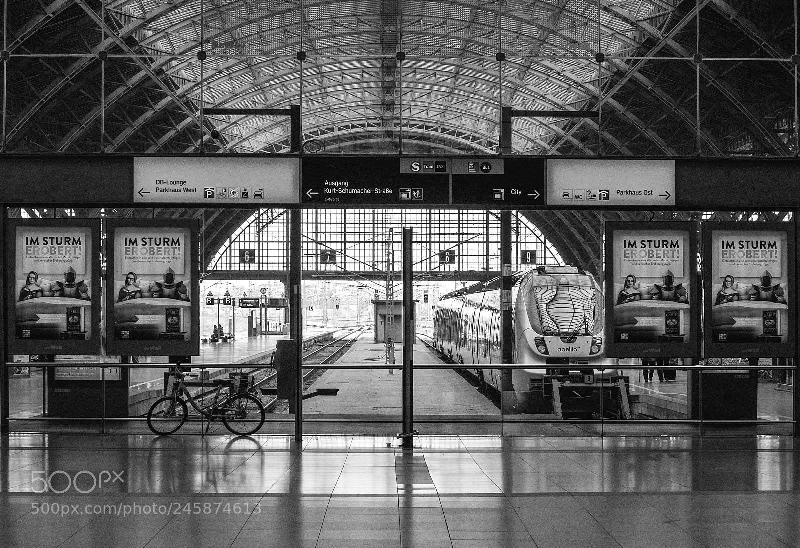 Pentax K-5 II sample photo. Leipzig hbf photography