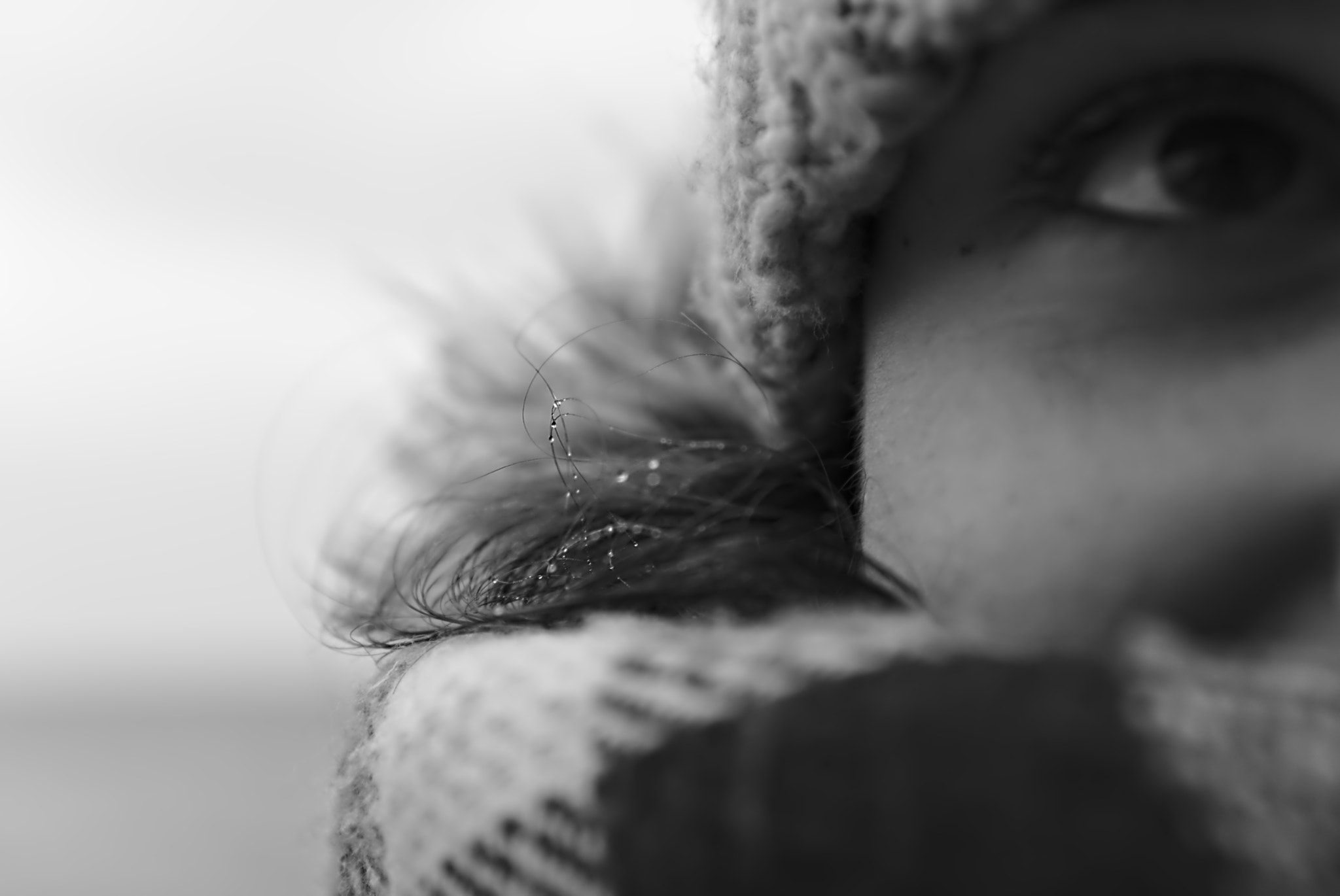 Sony a6000 + Sony E 35mm F1.8 OSS sample photo. Raindrop photography