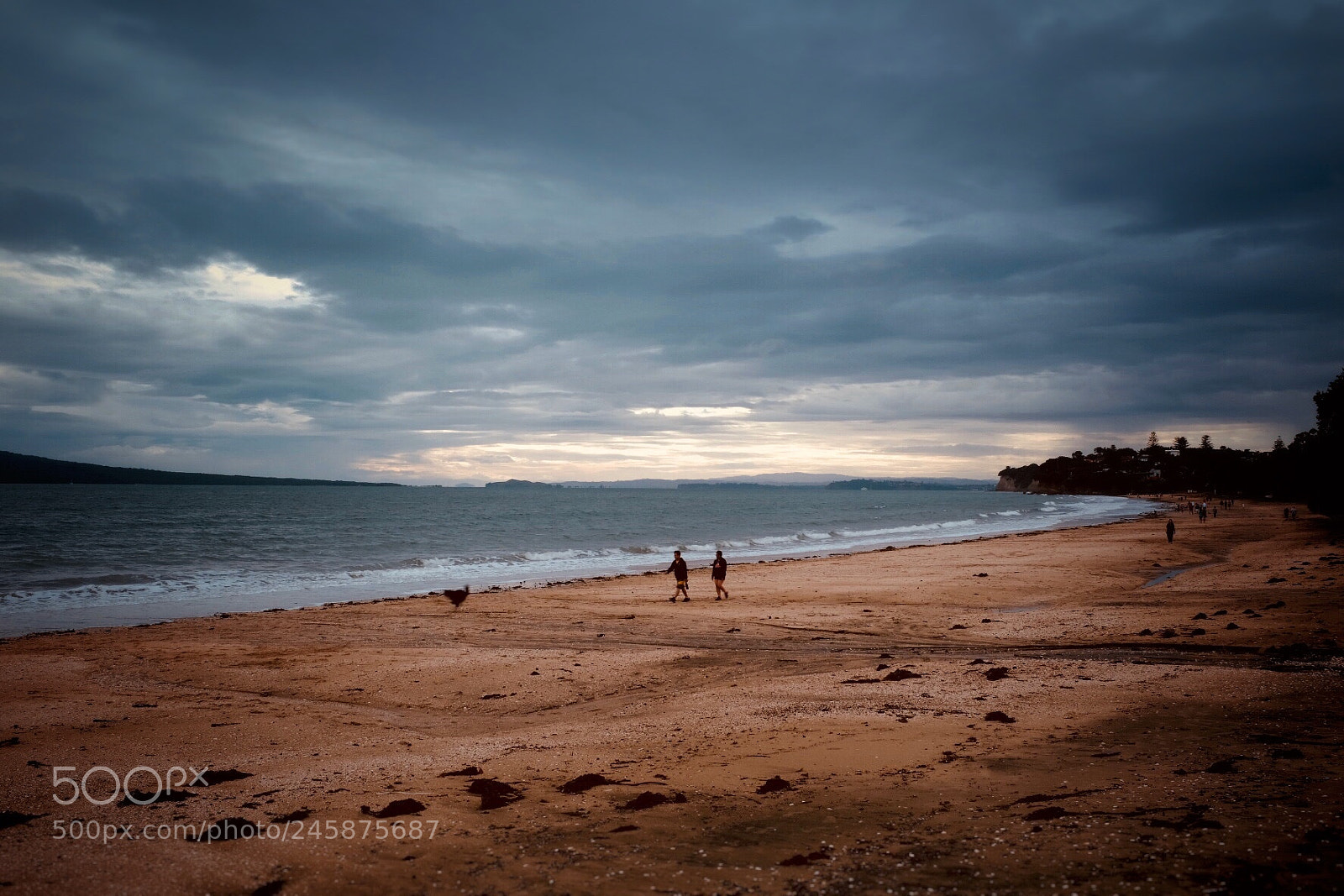 Fujifilm X100F sample photo. Walk on the beach photography