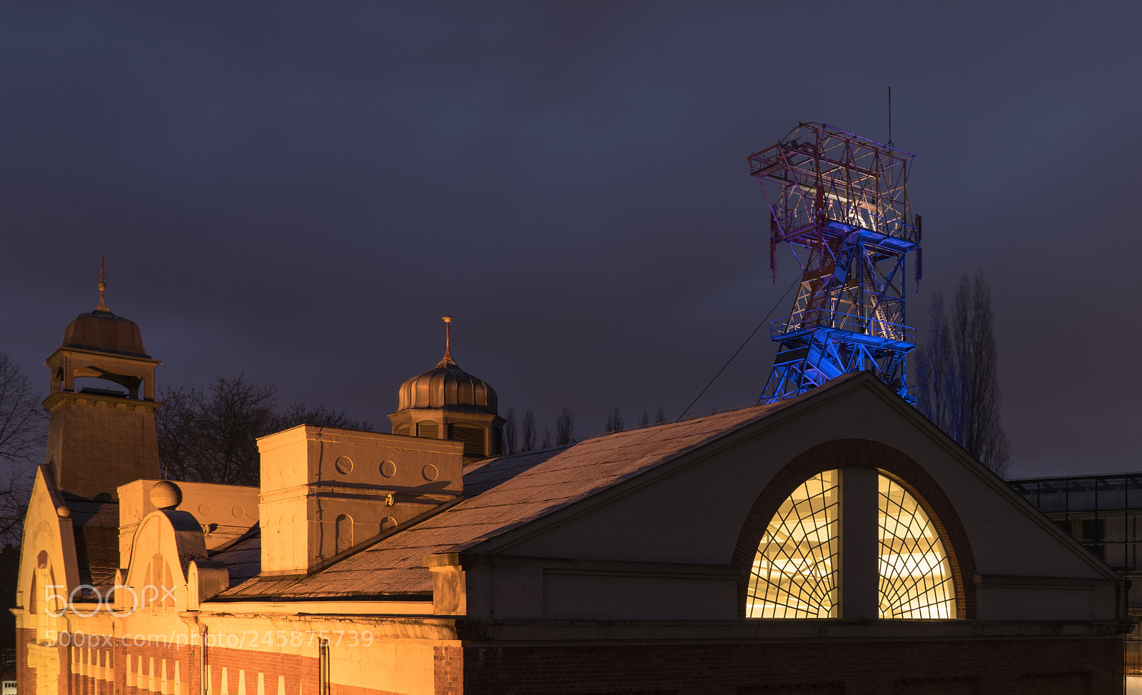 Sony a7R II sample photo. Old winding tower in photography
