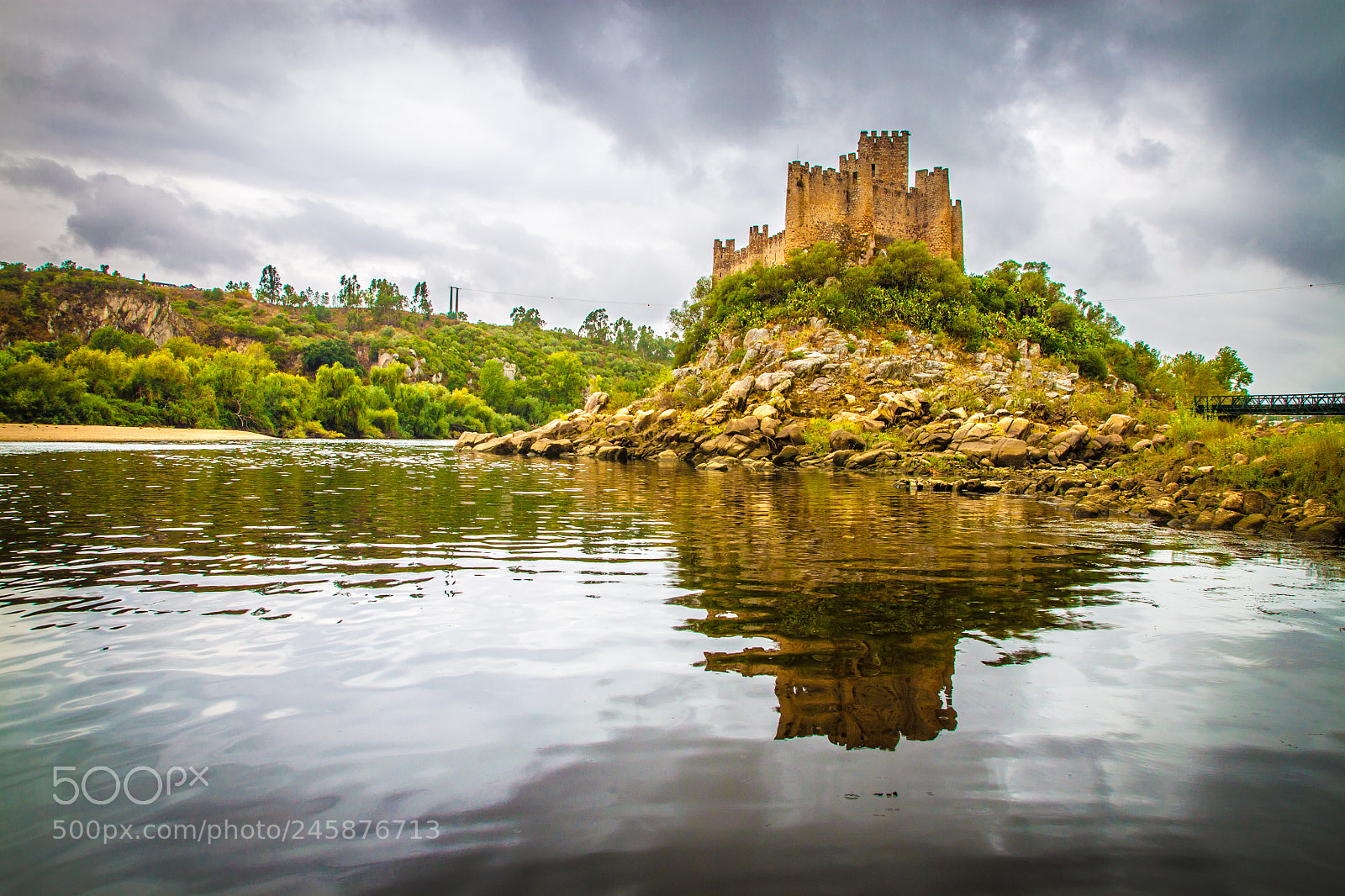 Canon EOS 500D (EOS Rebel T1i / EOS Kiss X3) sample photo. Castelo de almourol photography