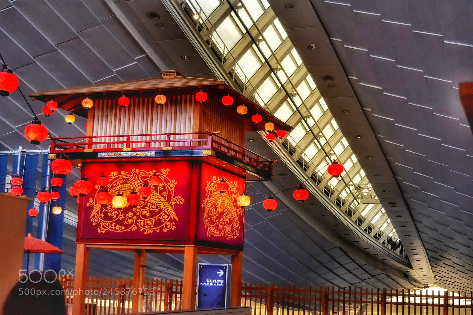 Nikon D5500 sample photo. Japanese airport photography