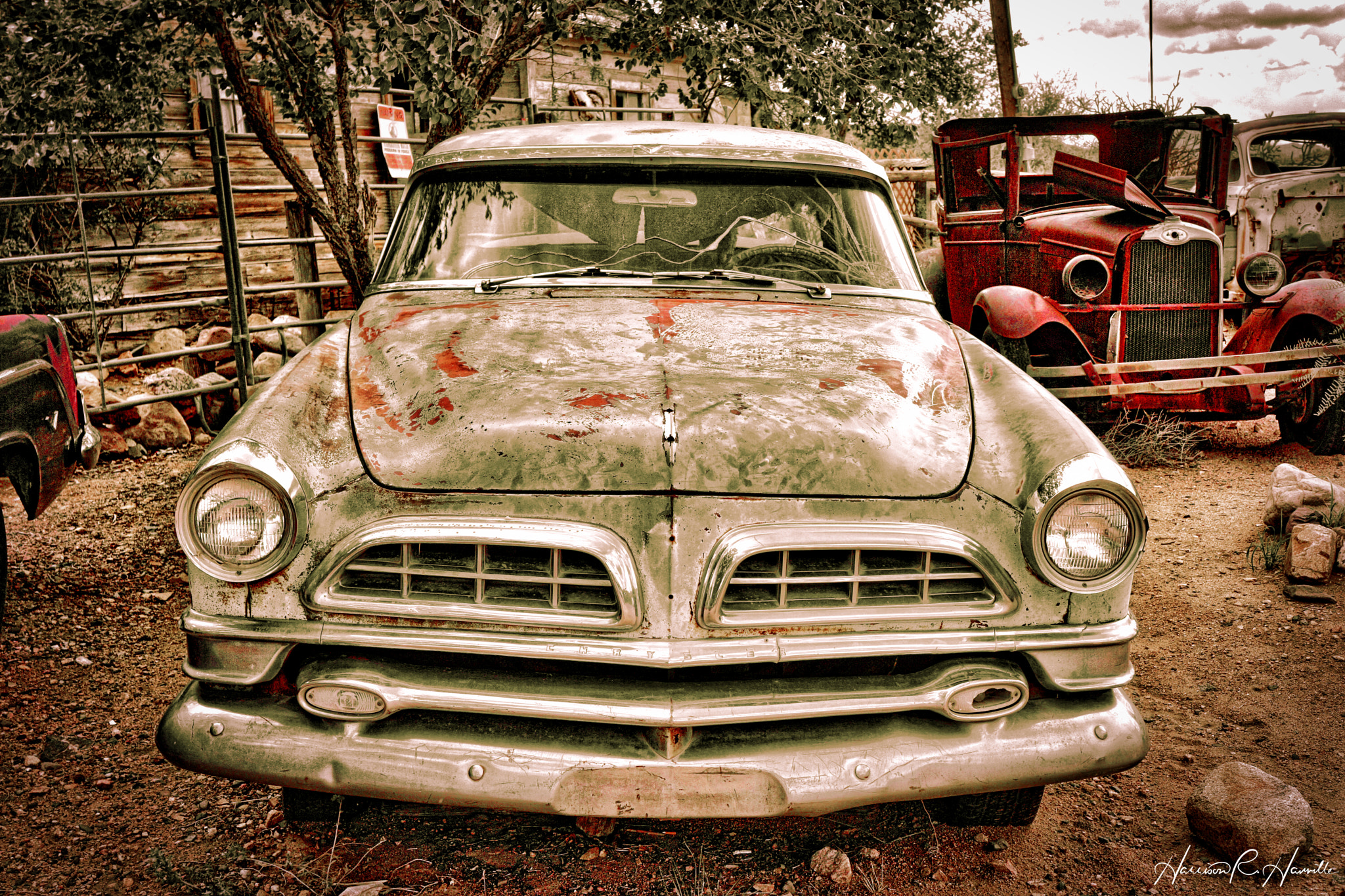 Hasselblad Lunar sample photo. Classic chrysler & ford photography