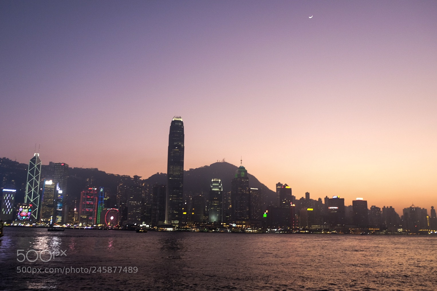 Fujifilm X-T10 sample photo. Hk’s pink skyline photography