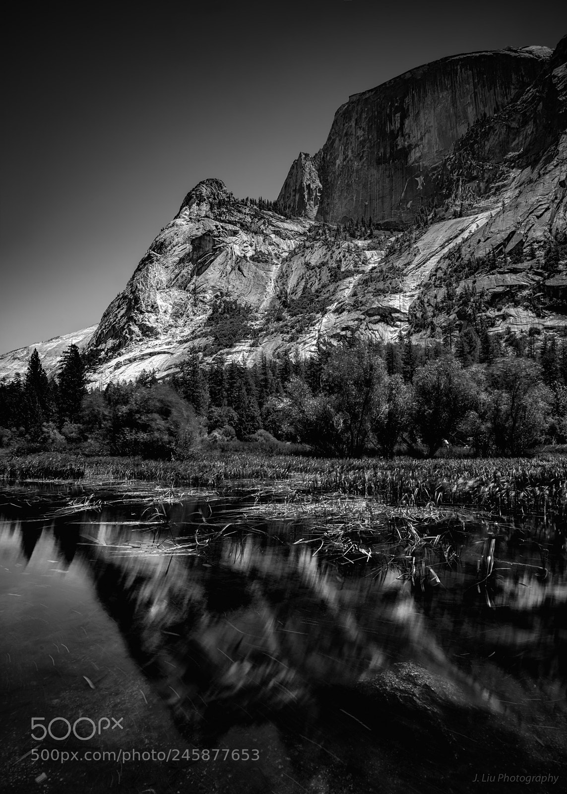 Sony a7R II sample photo. Yosemite high noon bw 5 photography