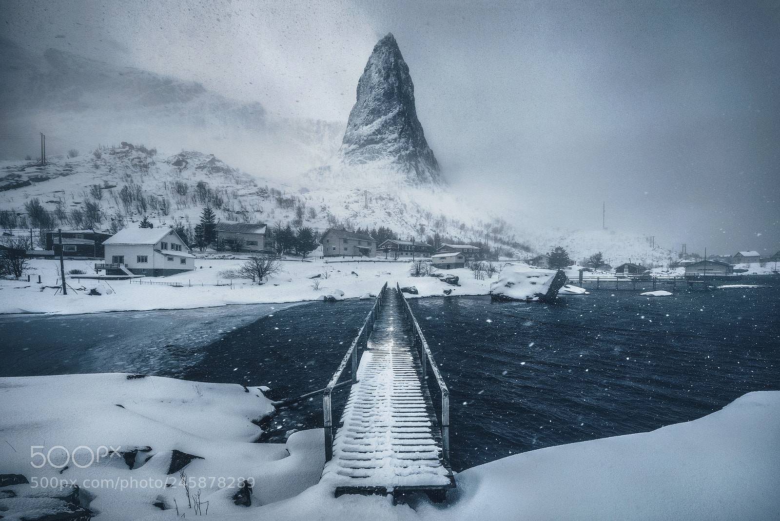 Nikon D810 sample photo. The arctic storm photography
