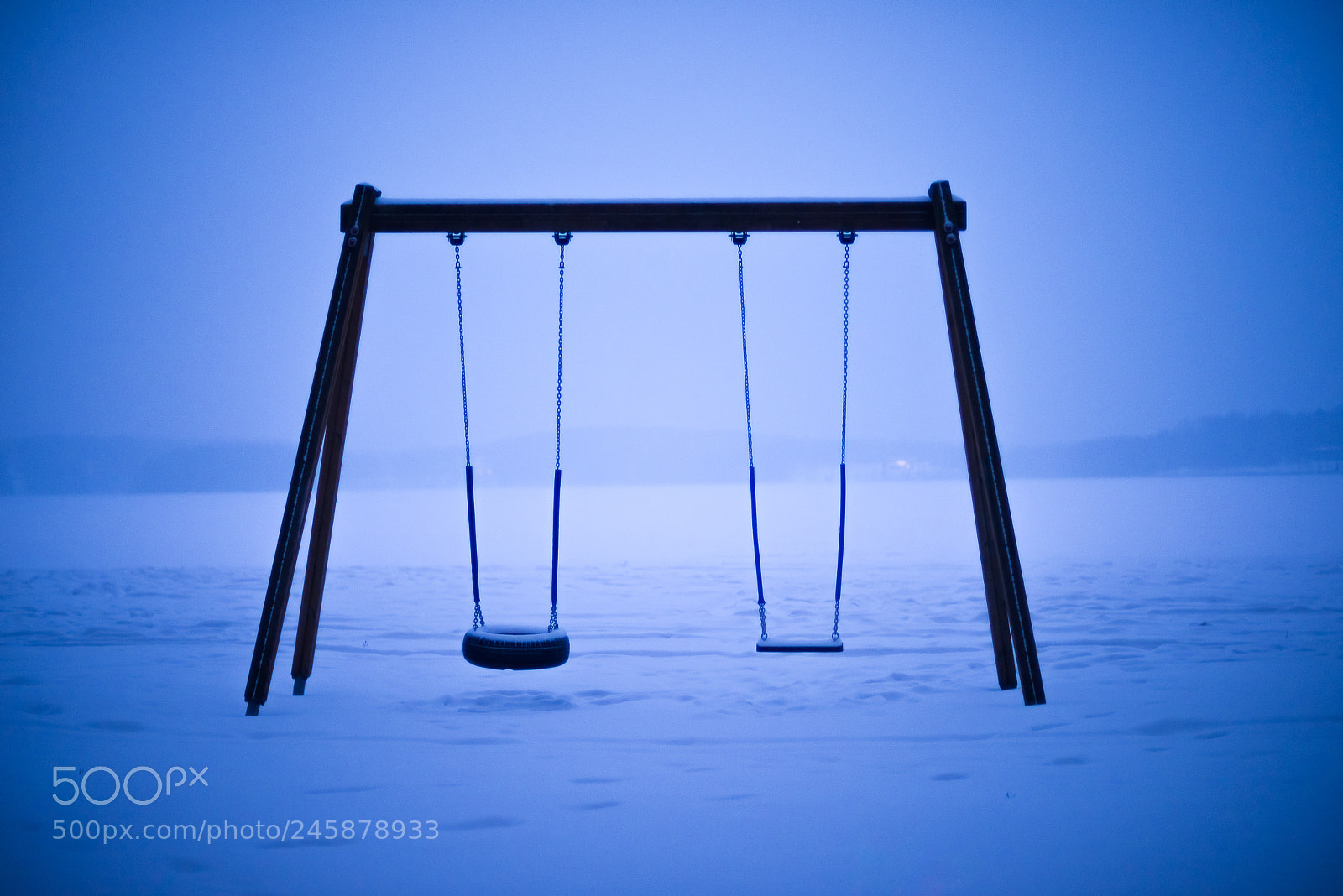 Nikon D600 sample photo. Swing by the lake photography