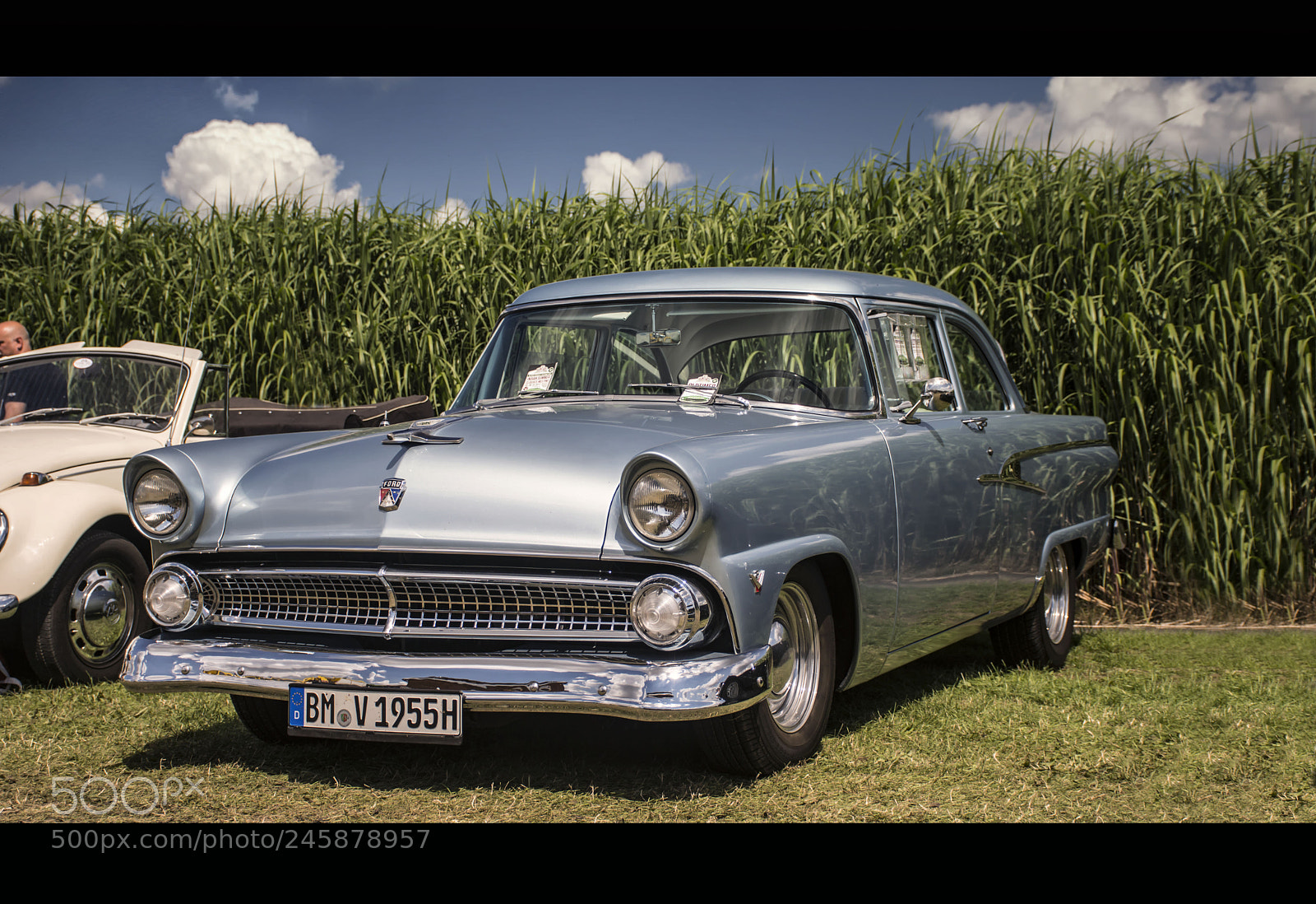 Nikon D7200 sample photo. 1955 ford customline v8 photography