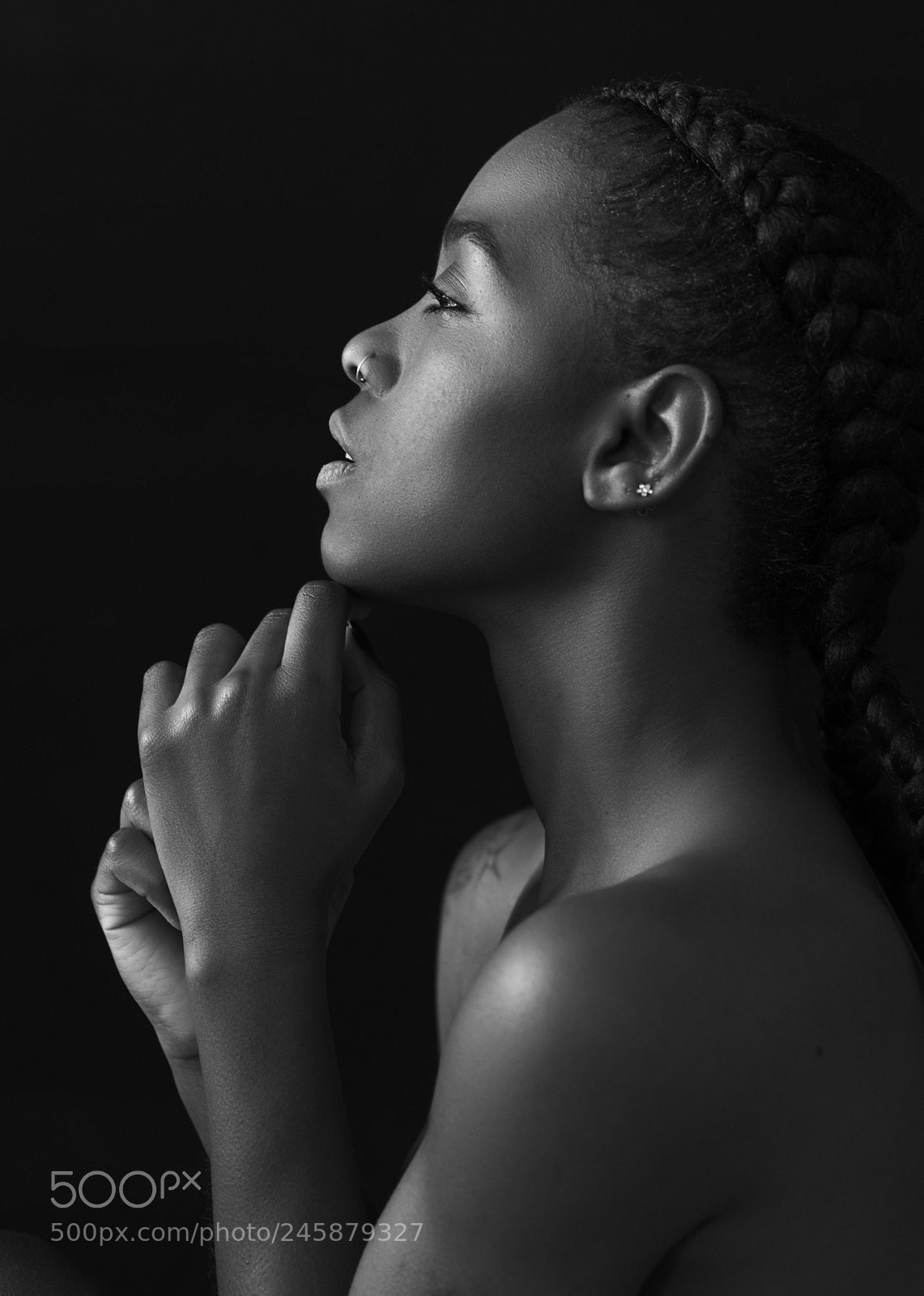 Nikon D610 sample photo. Into the black photography