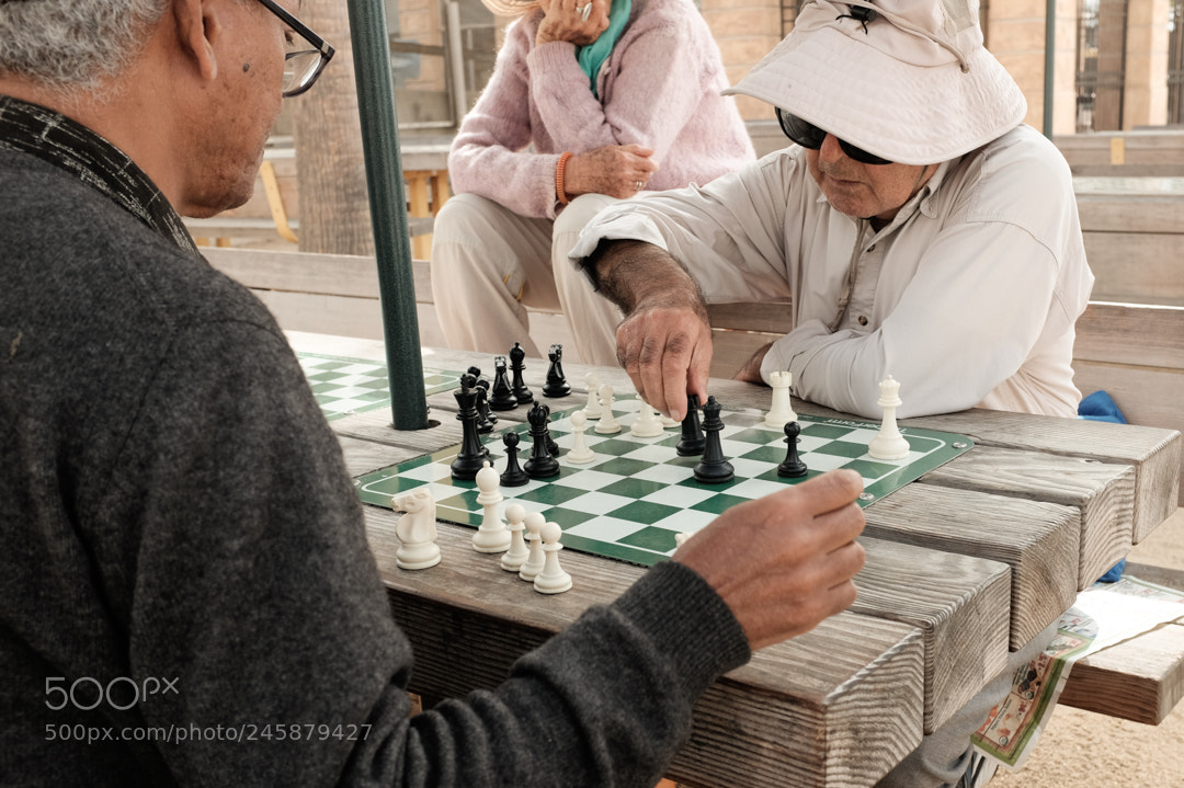 Fujifilm X100T sample photo. Chess match photography