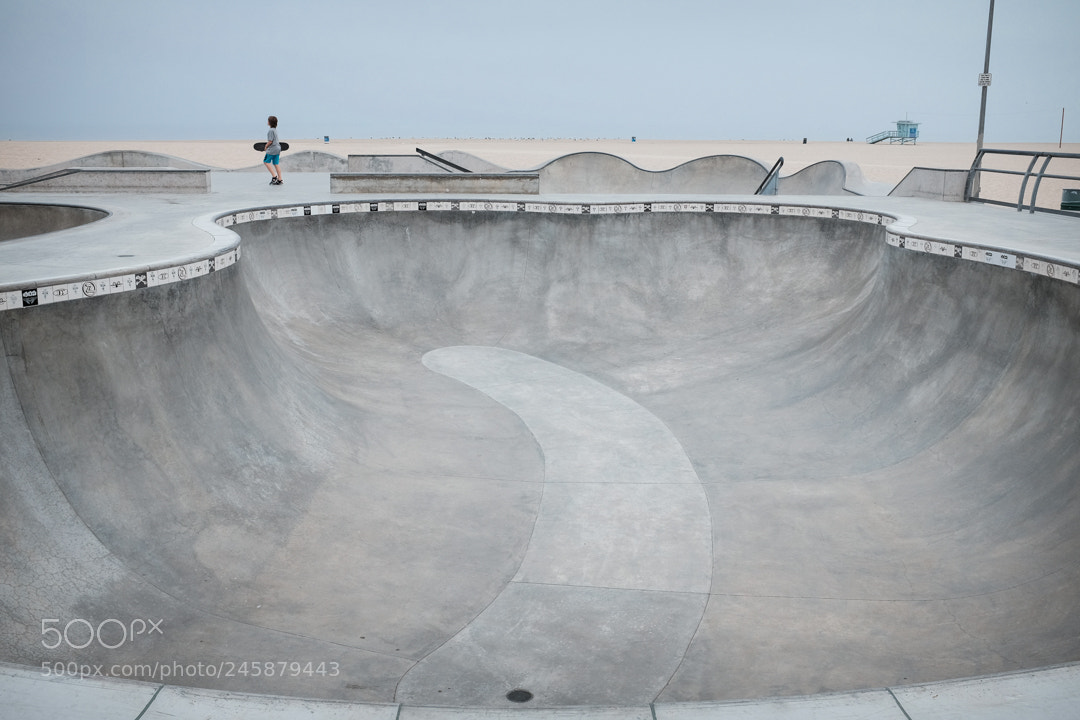 Fujifilm X100T sample photo. Venice skate park photography
