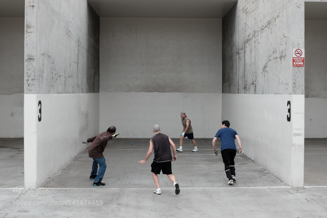 Fujifilm X100T sample photo. Venice handball photography